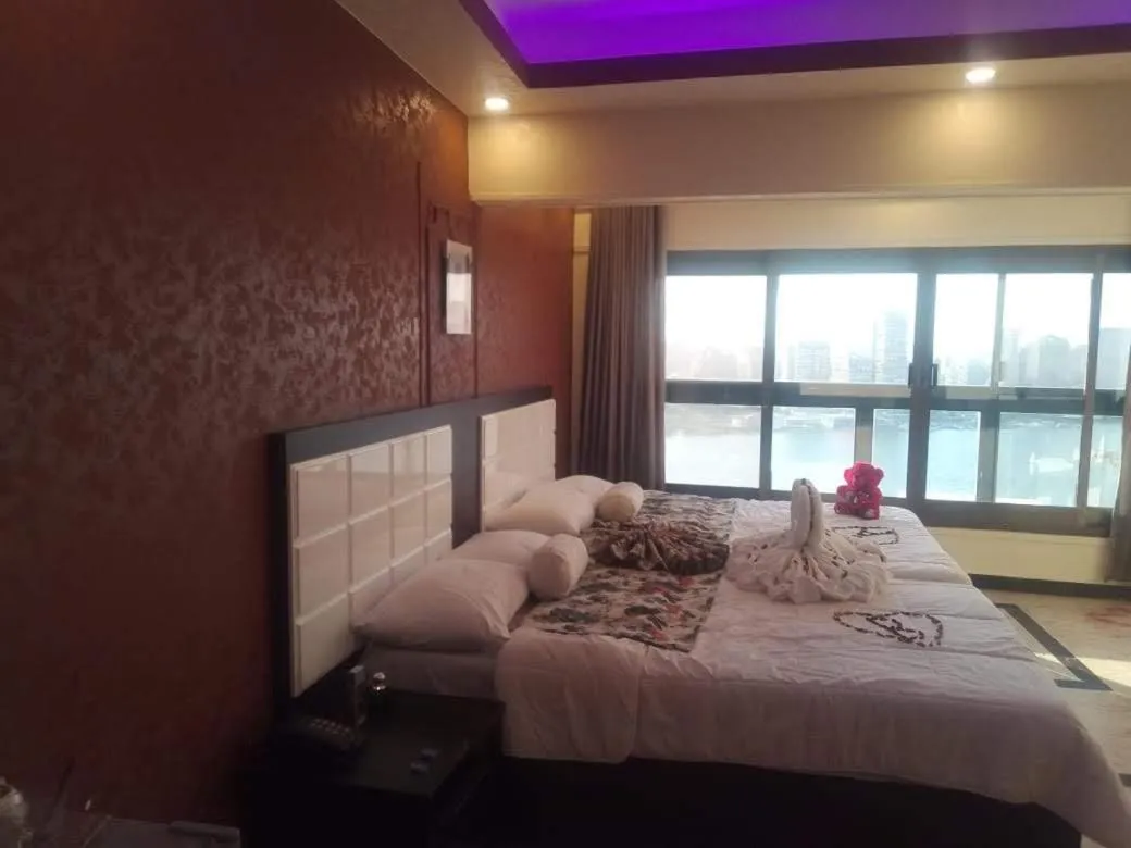 Bedroom, Bed in Nile sky hotel and suites