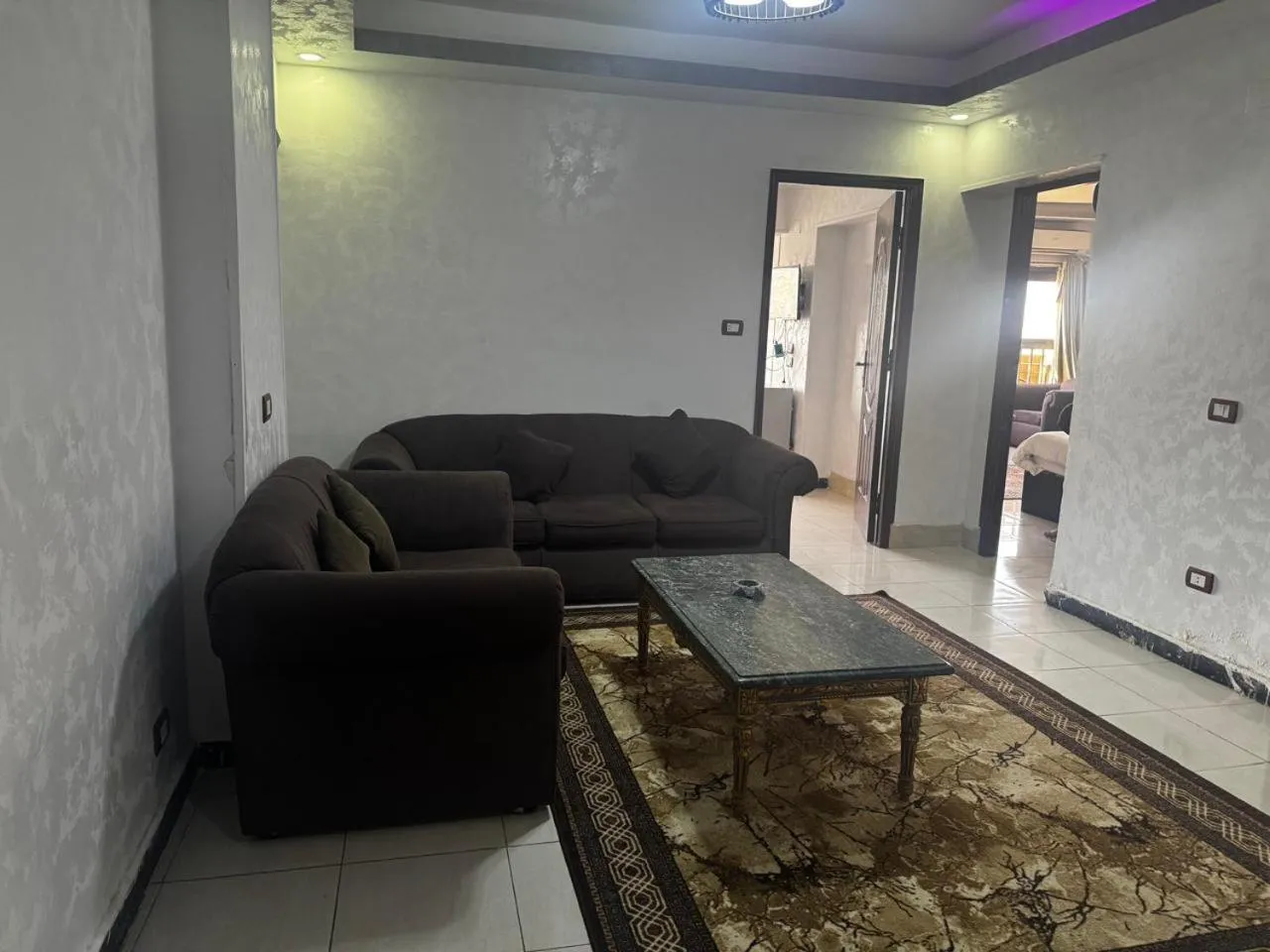 Living room in Nile sky hotel and suites