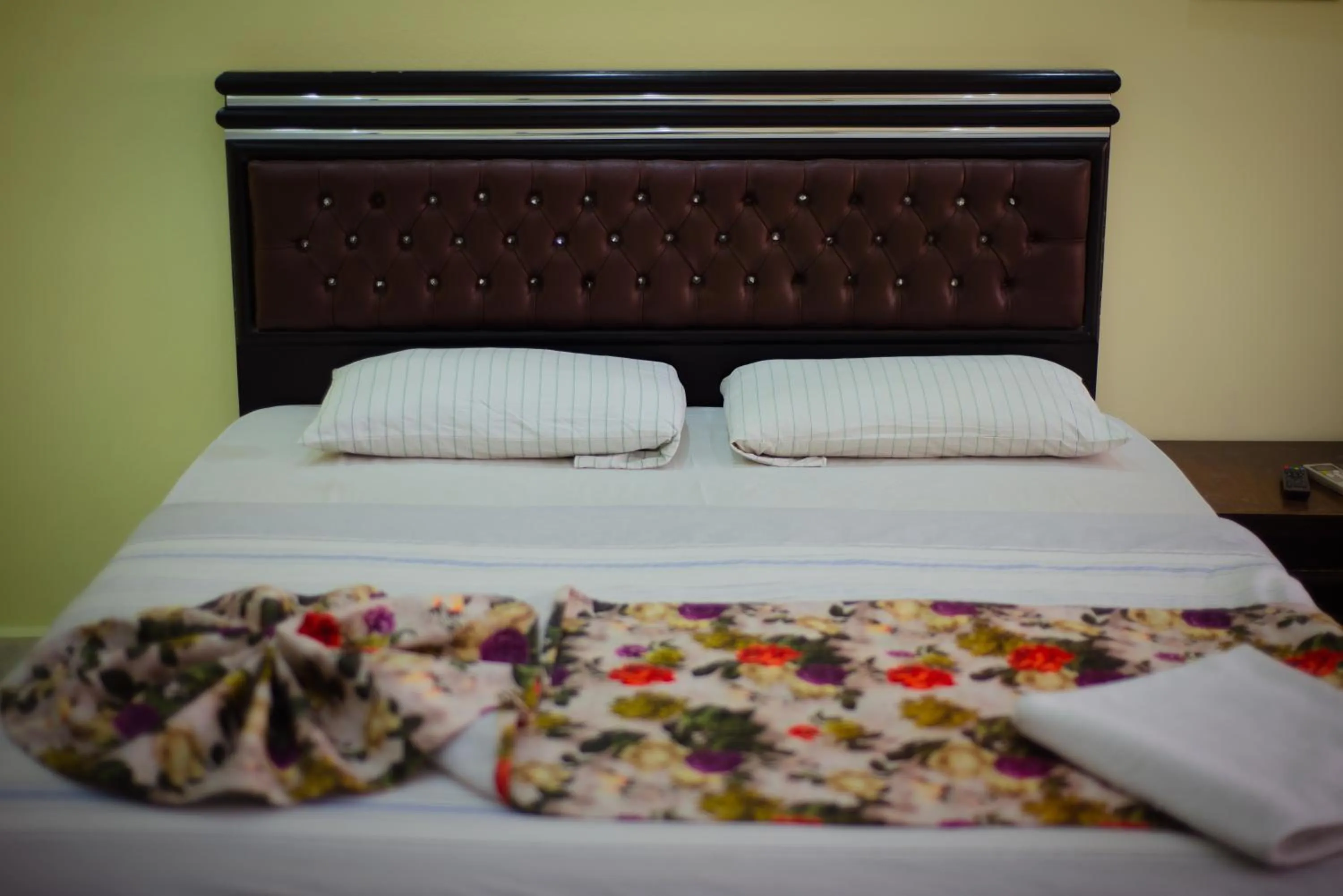 Bed in Nile sky hotel and suites