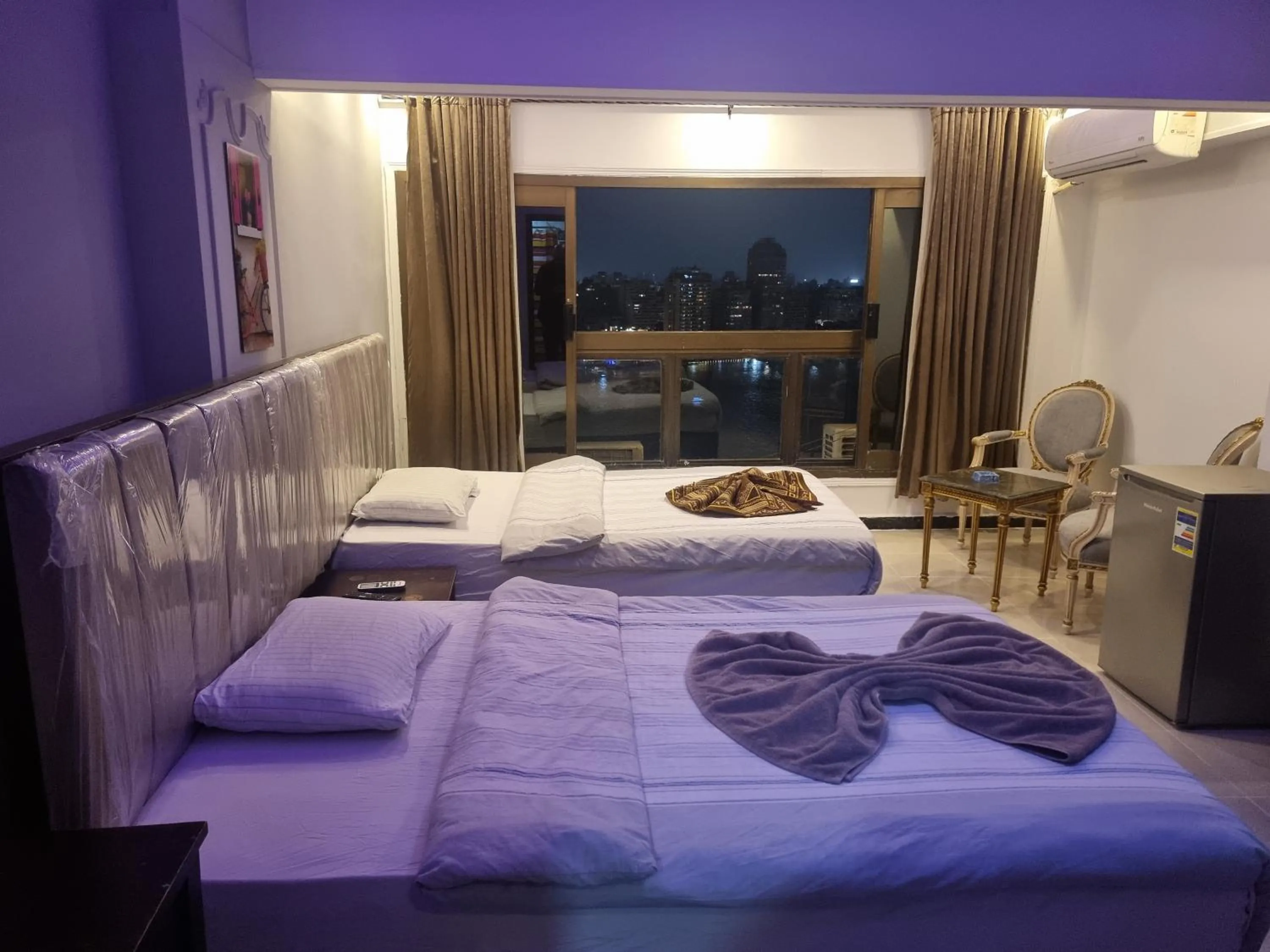 Bedroom, Bed in Nile sky hotel and suites