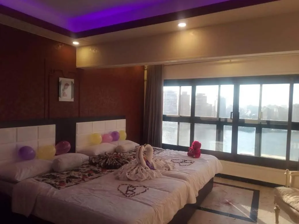 Bedroom, Bed in Nile sky hotel and suites