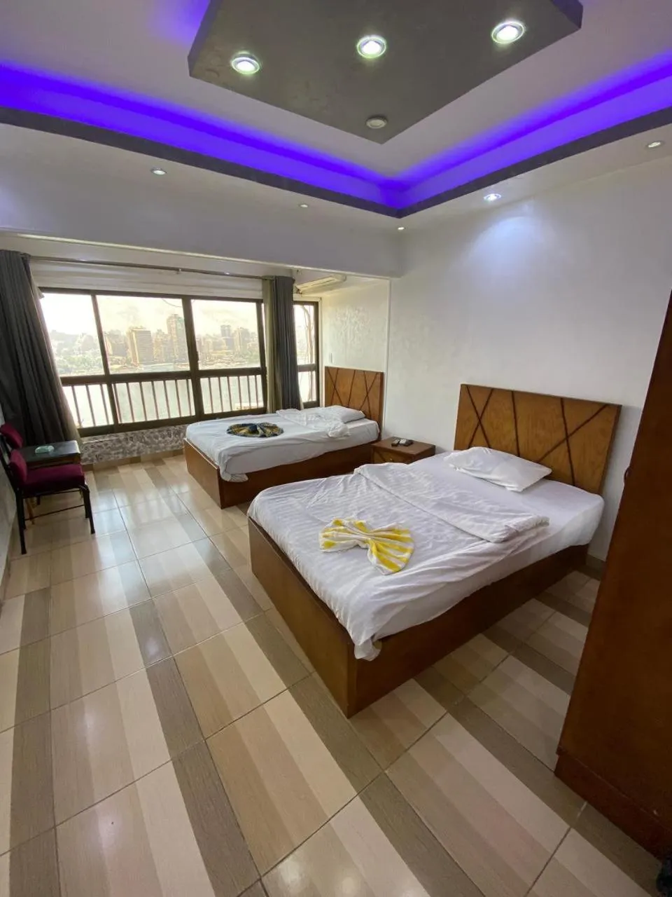 Bedroom, Bed in Nile sky hotel and suites