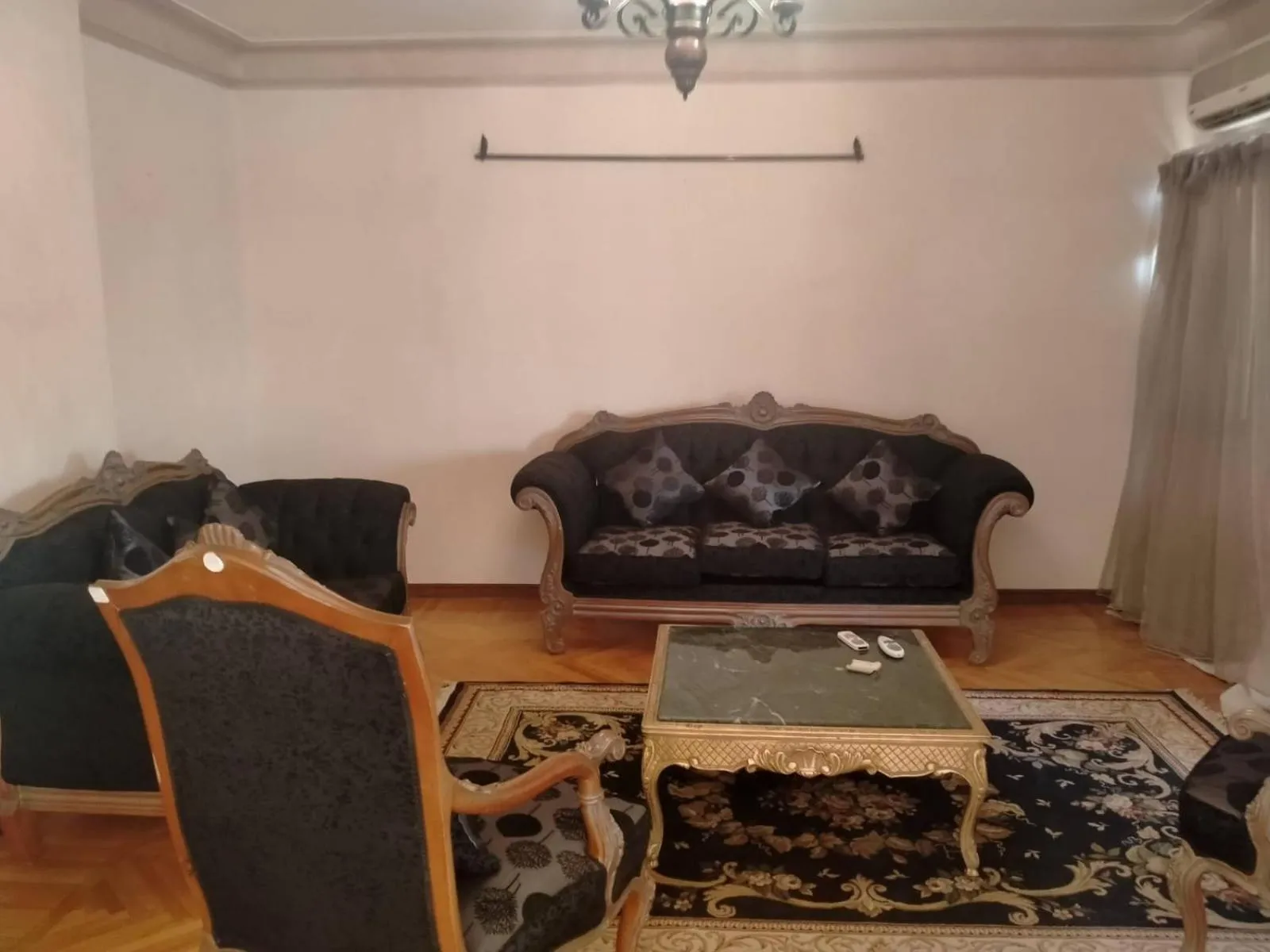 Seating area in Nile sky hotel and suites