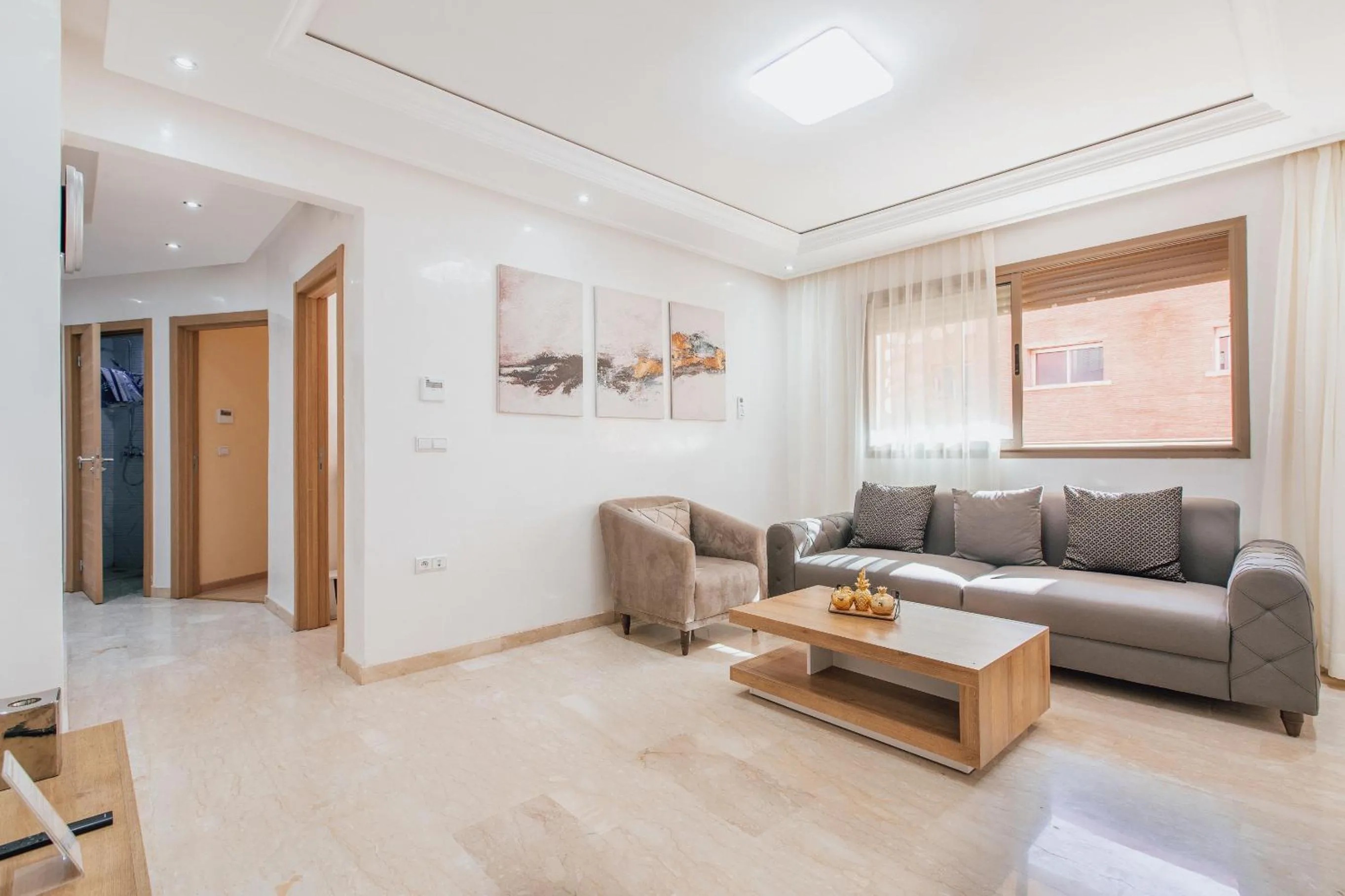 Living room in Migdal Gueliz Apart Hôtel