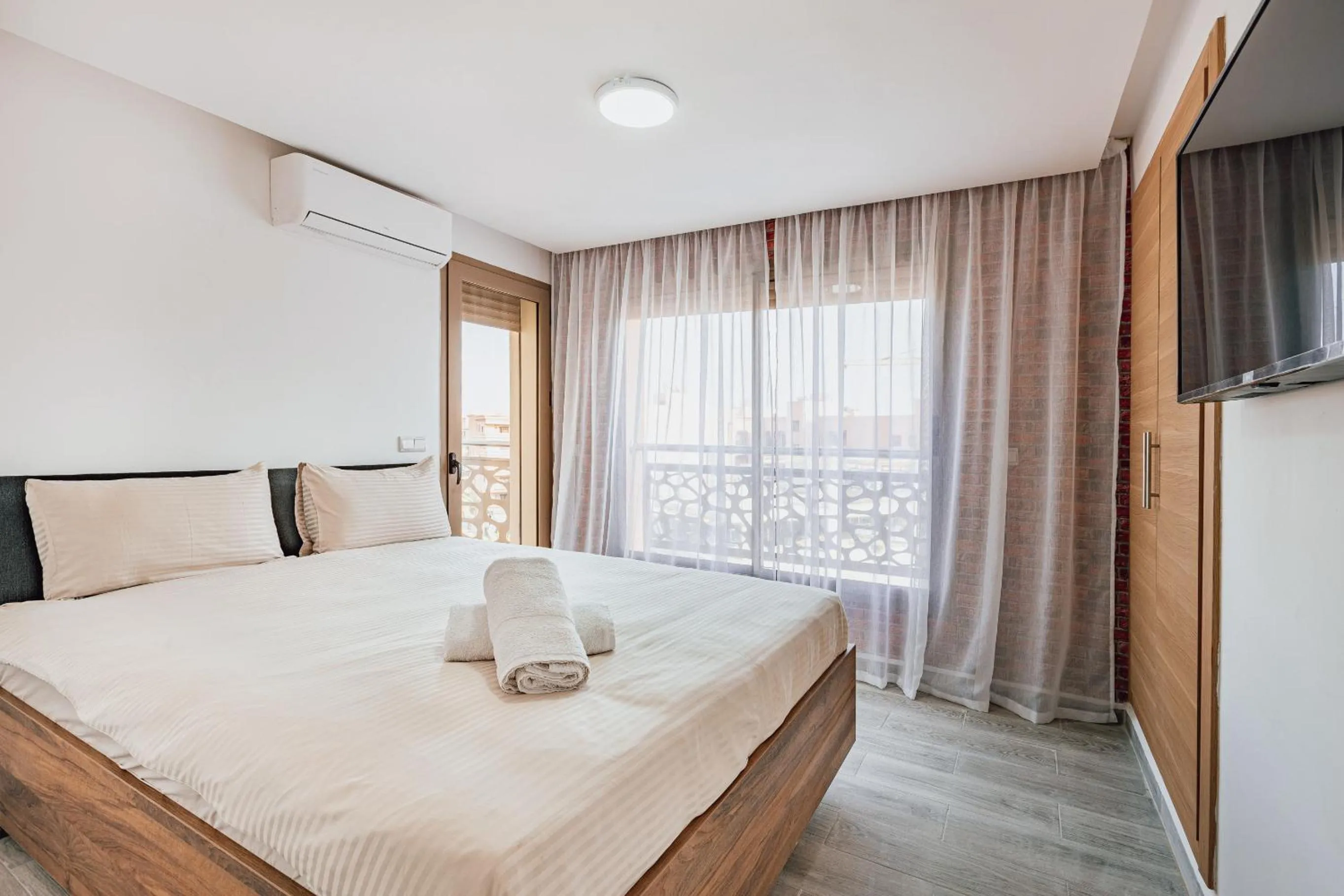 Bed in Migdal Gueliz Apart Hôtel