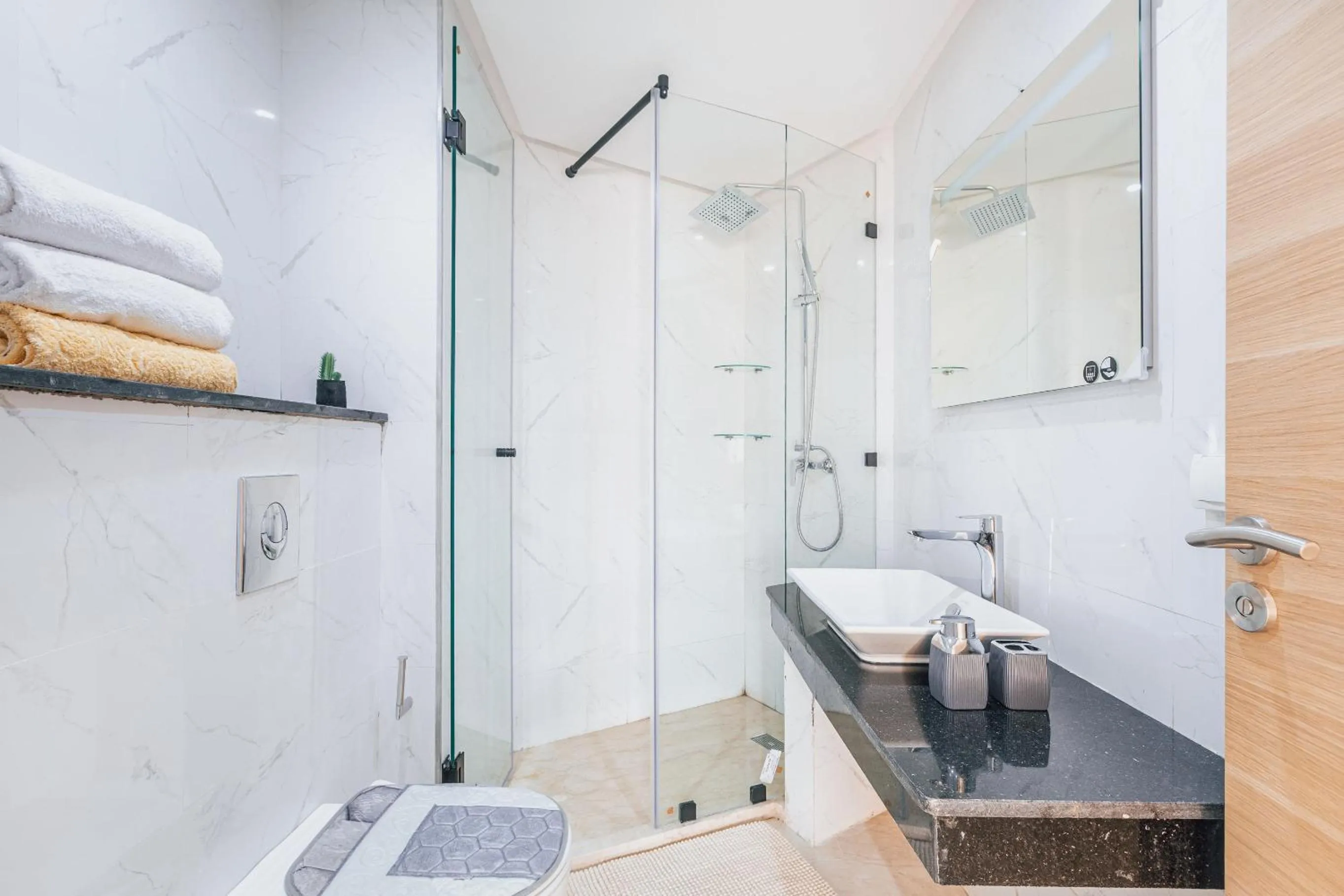 Shower in Migdal Gueliz Apart Hôtel
