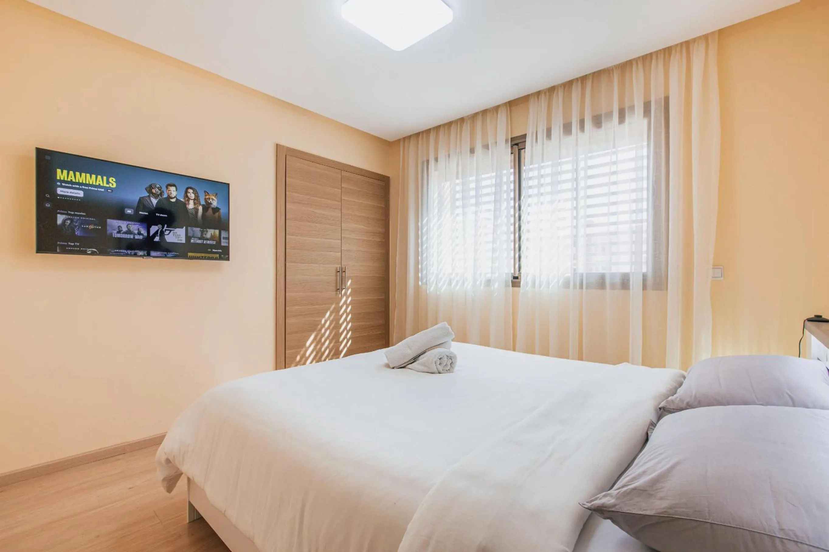 Communal lounge/ TV room, Bed in Migdal Gueliz Apart Hôtel