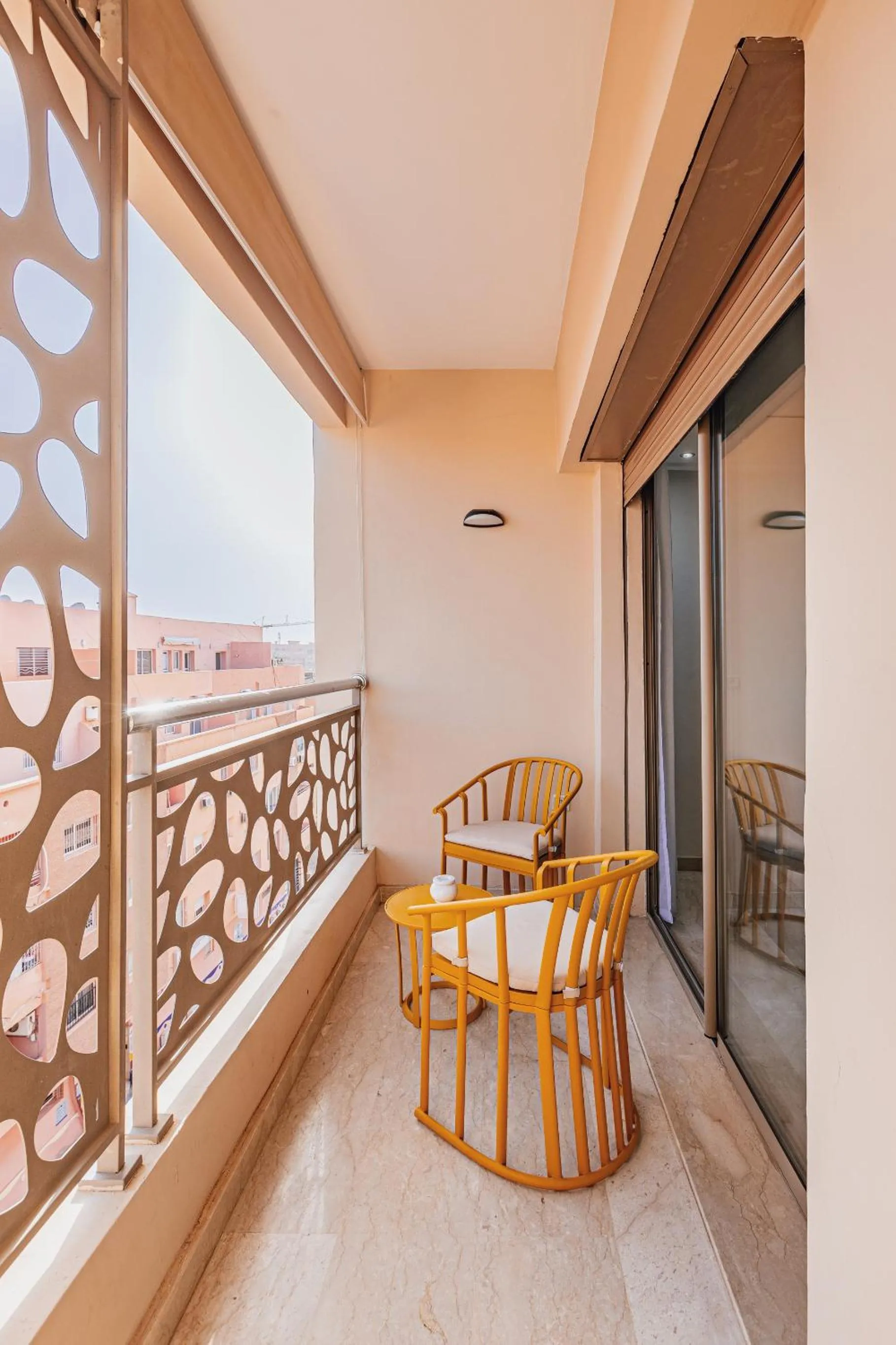 Patio in Migdal Gueliz Apart Hôtel