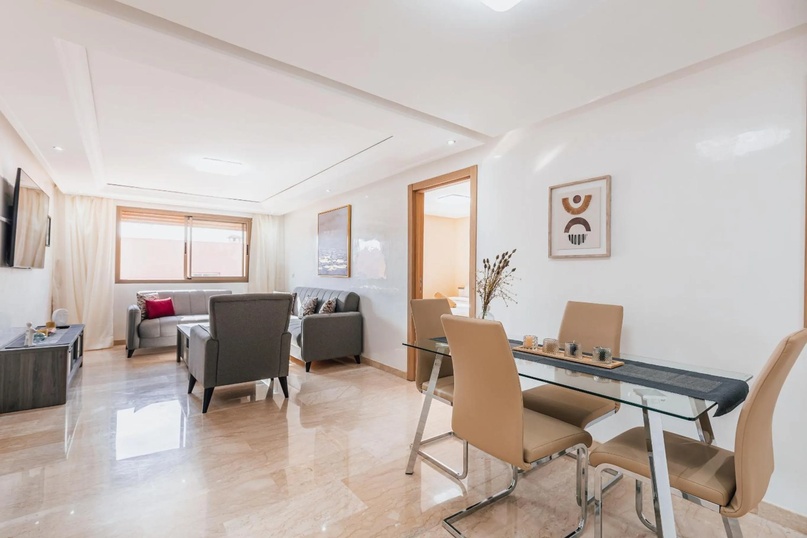 TV and multimedia in Migdal Gueliz Apart Hôtel