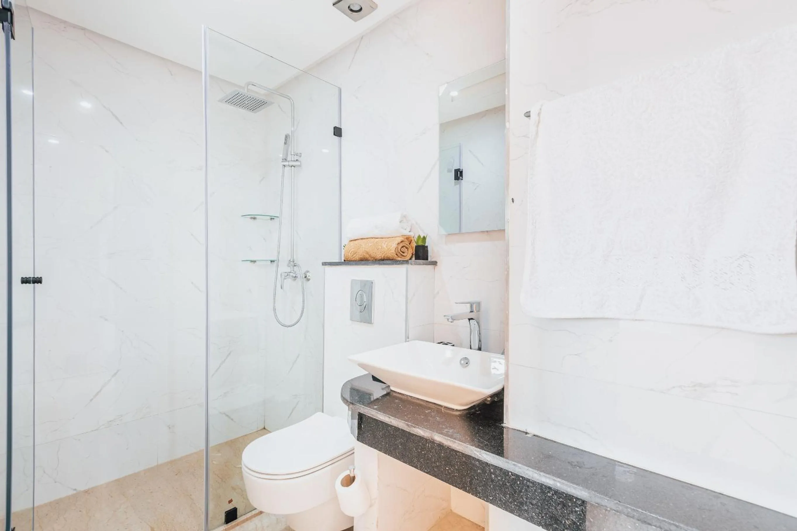Shower in Migdal Gueliz Apart Hôtel