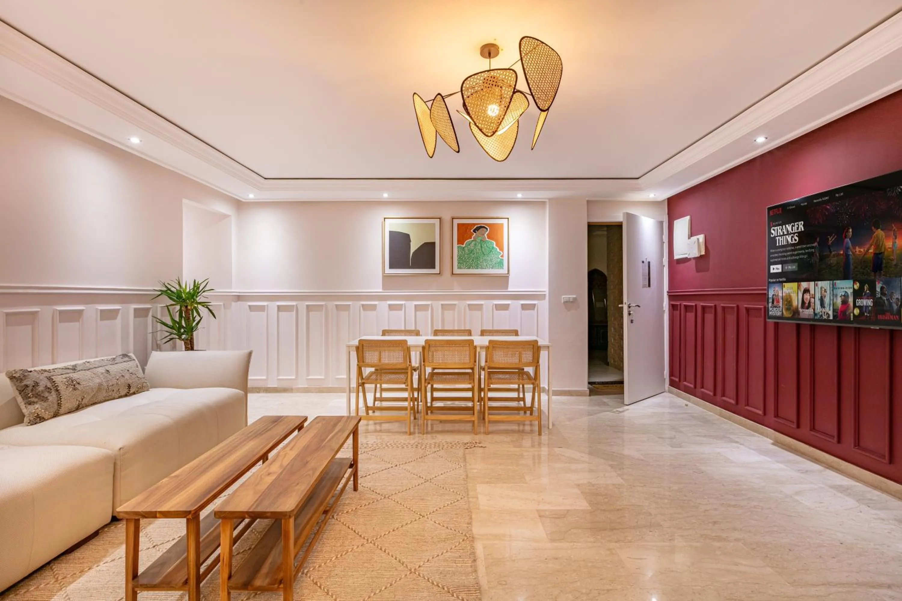 TV and multimedia in Migdal Gueliz Apart Hôtel