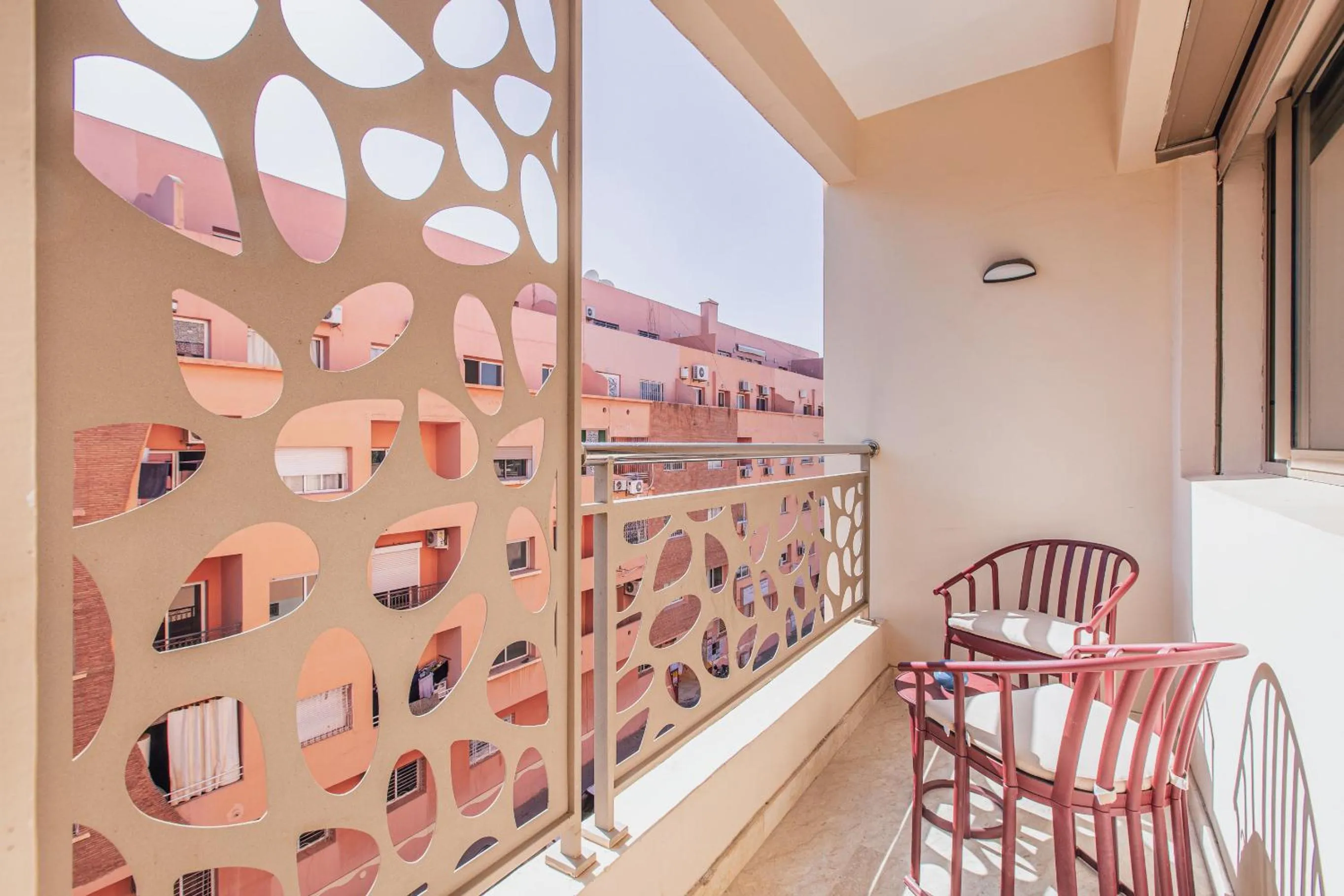 Patio in Migdal Gueliz Apart Hôtel