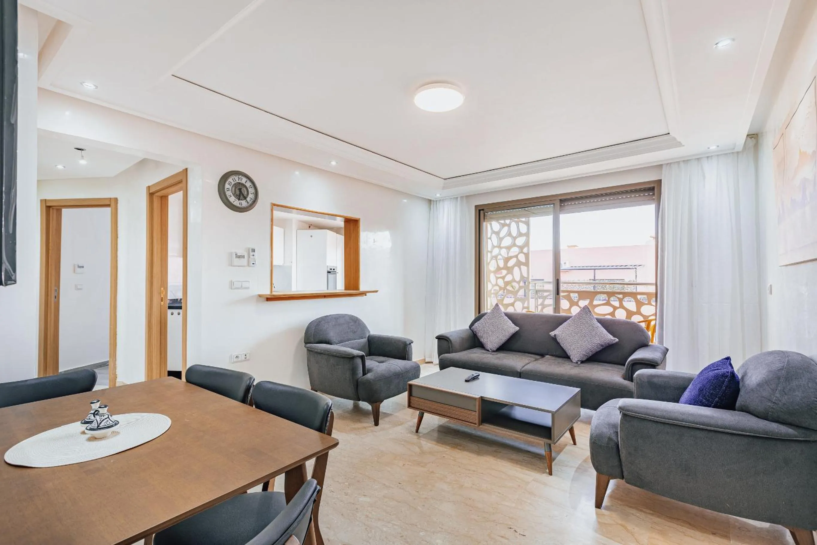Living room in Migdal Gueliz Apart Hôtel