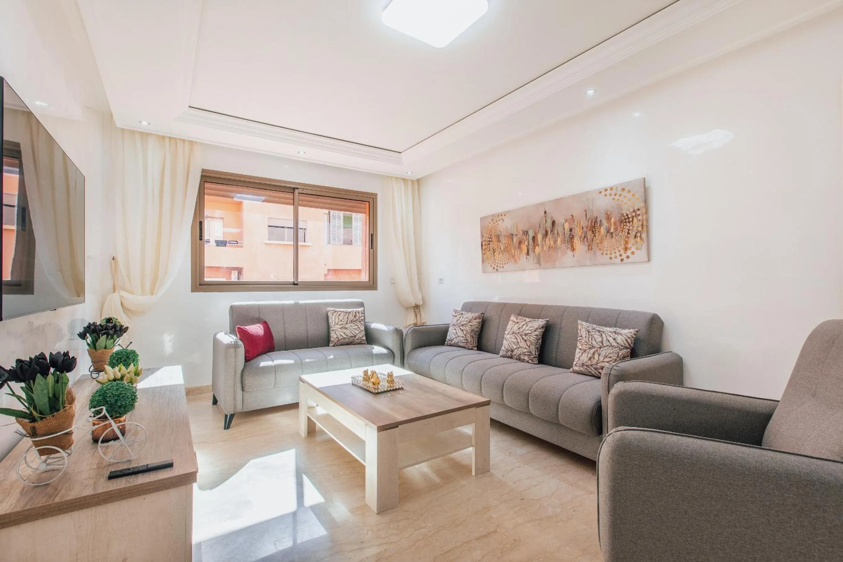 Living room in Migdal Gueliz Apart Hôtel