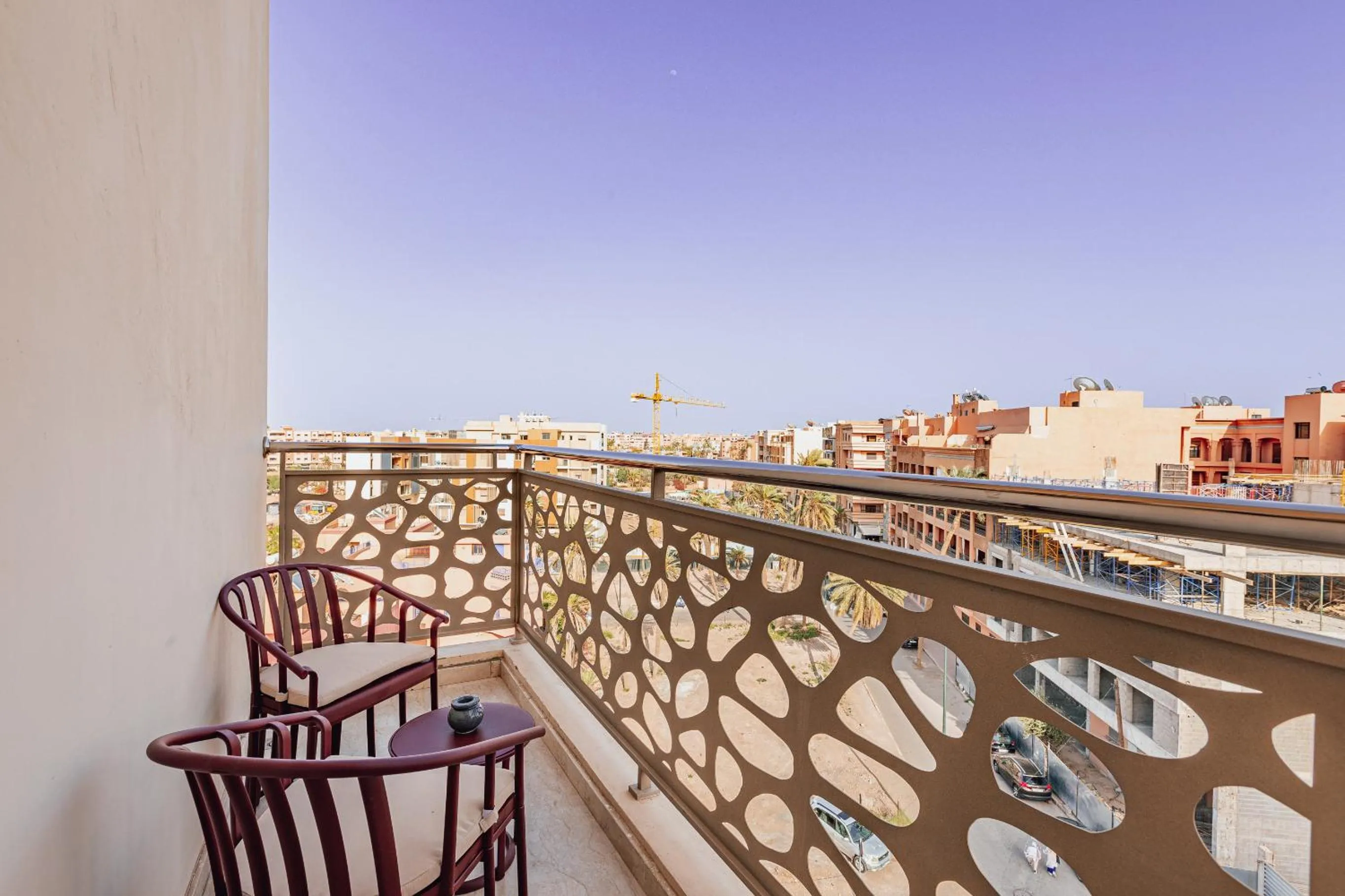 Patio in Migdal Gueliz Apart Hôtel