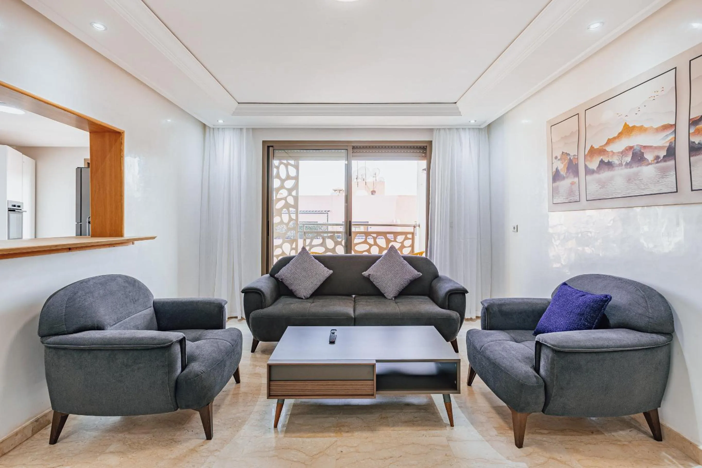 Living room in Migdal Gueliz Apart Hôtel