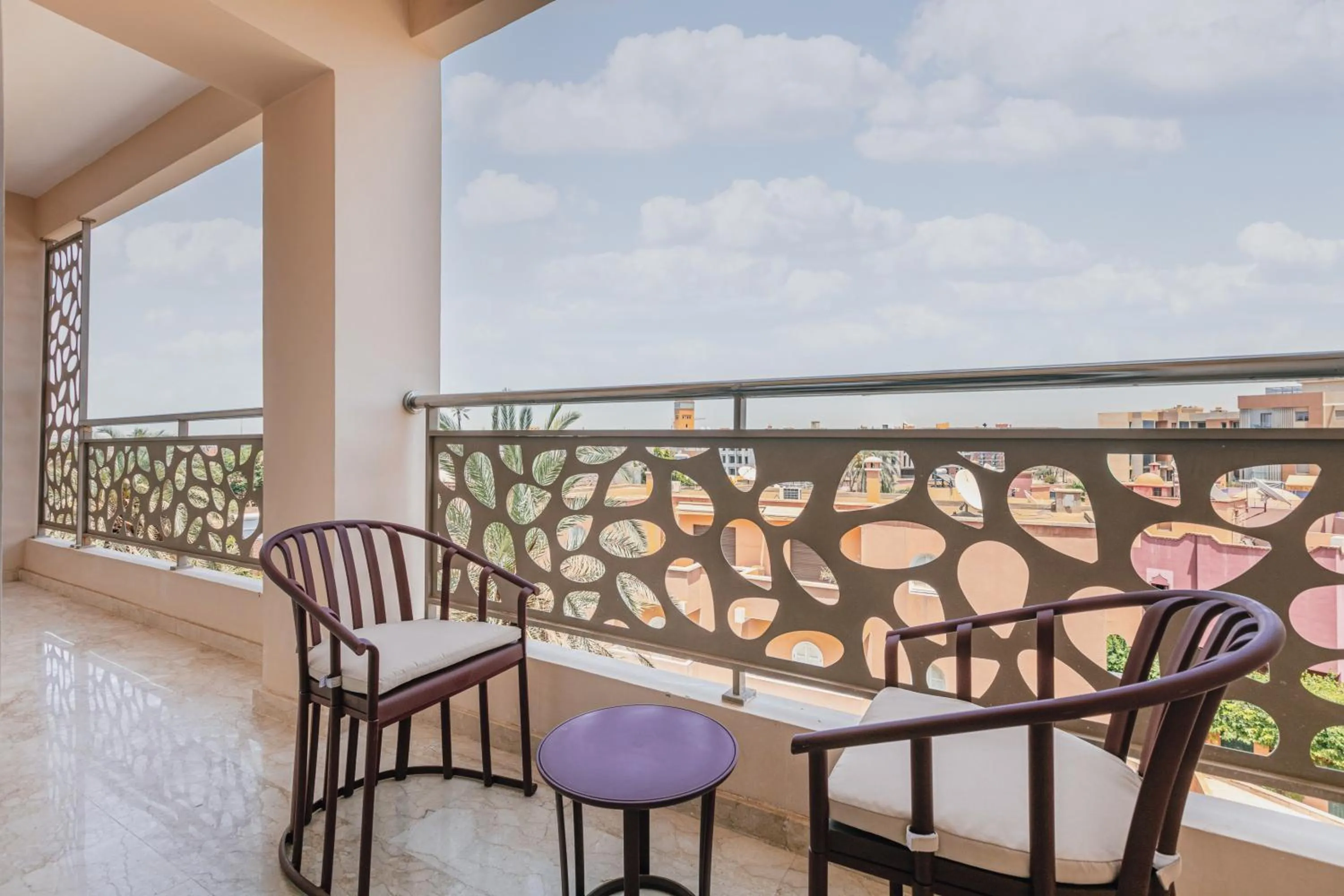 Patio in Migdal Gueliz Apart Hôtel