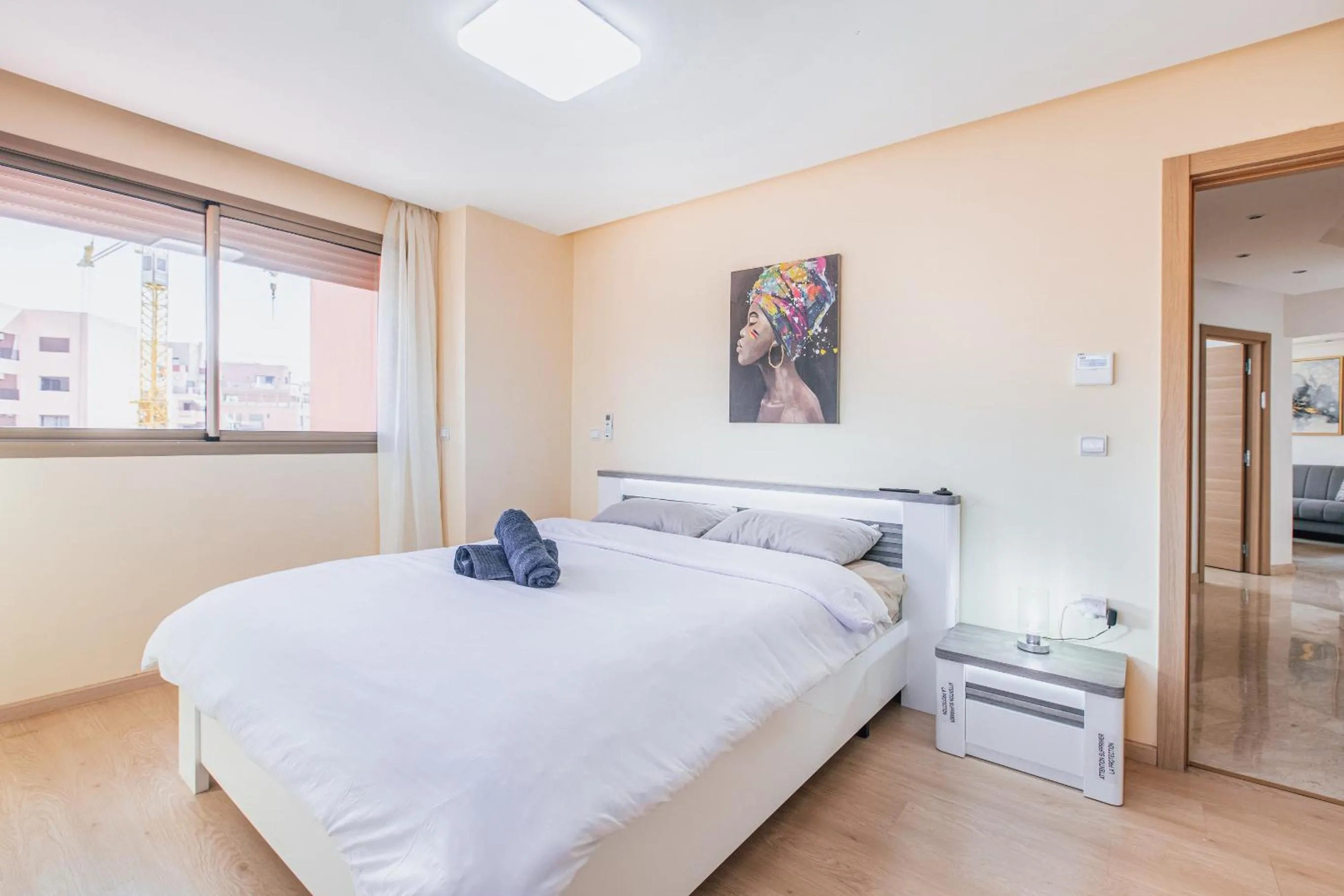 Bed in Migdal Gueliz Apart Hôtel