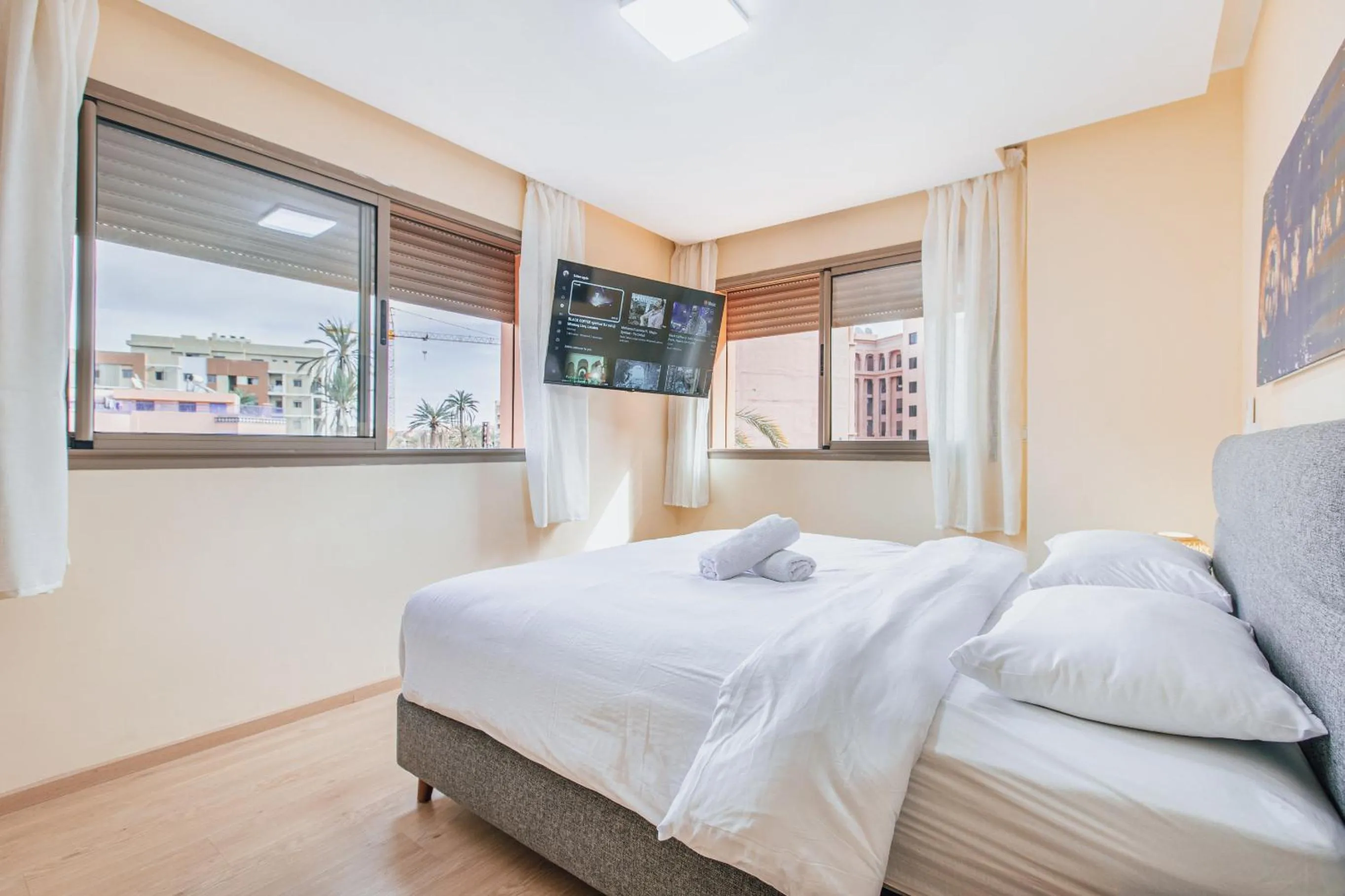 Bed in Migdal Gueliz Apart Hôtel