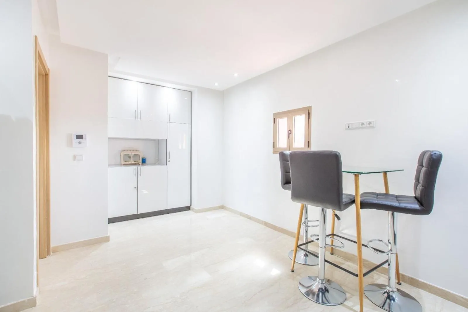 Kitchen or kitchenette in Migdal Gueliz Apart Hôtel