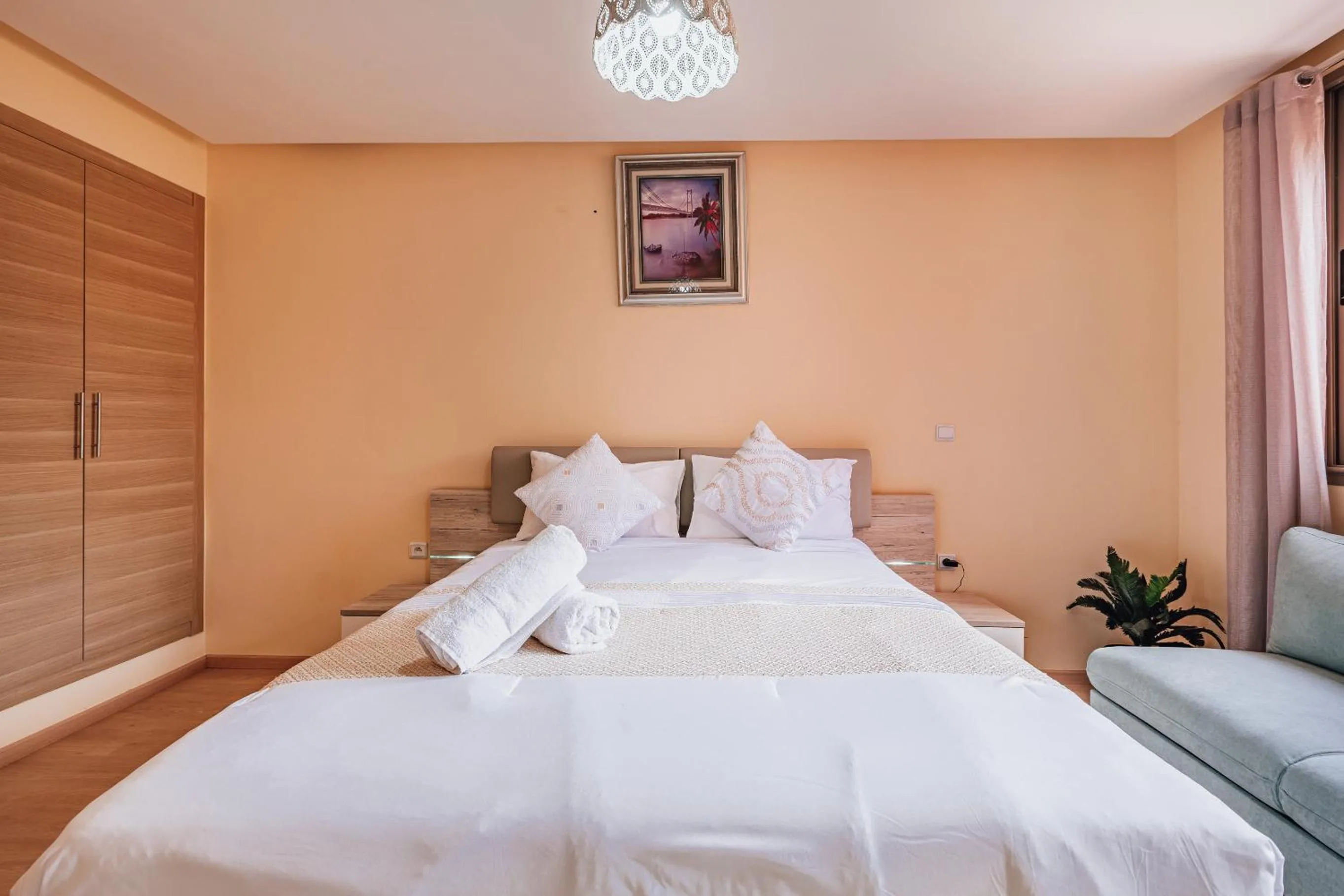 Bed in Migdal Gueliz Apart Hôtel
