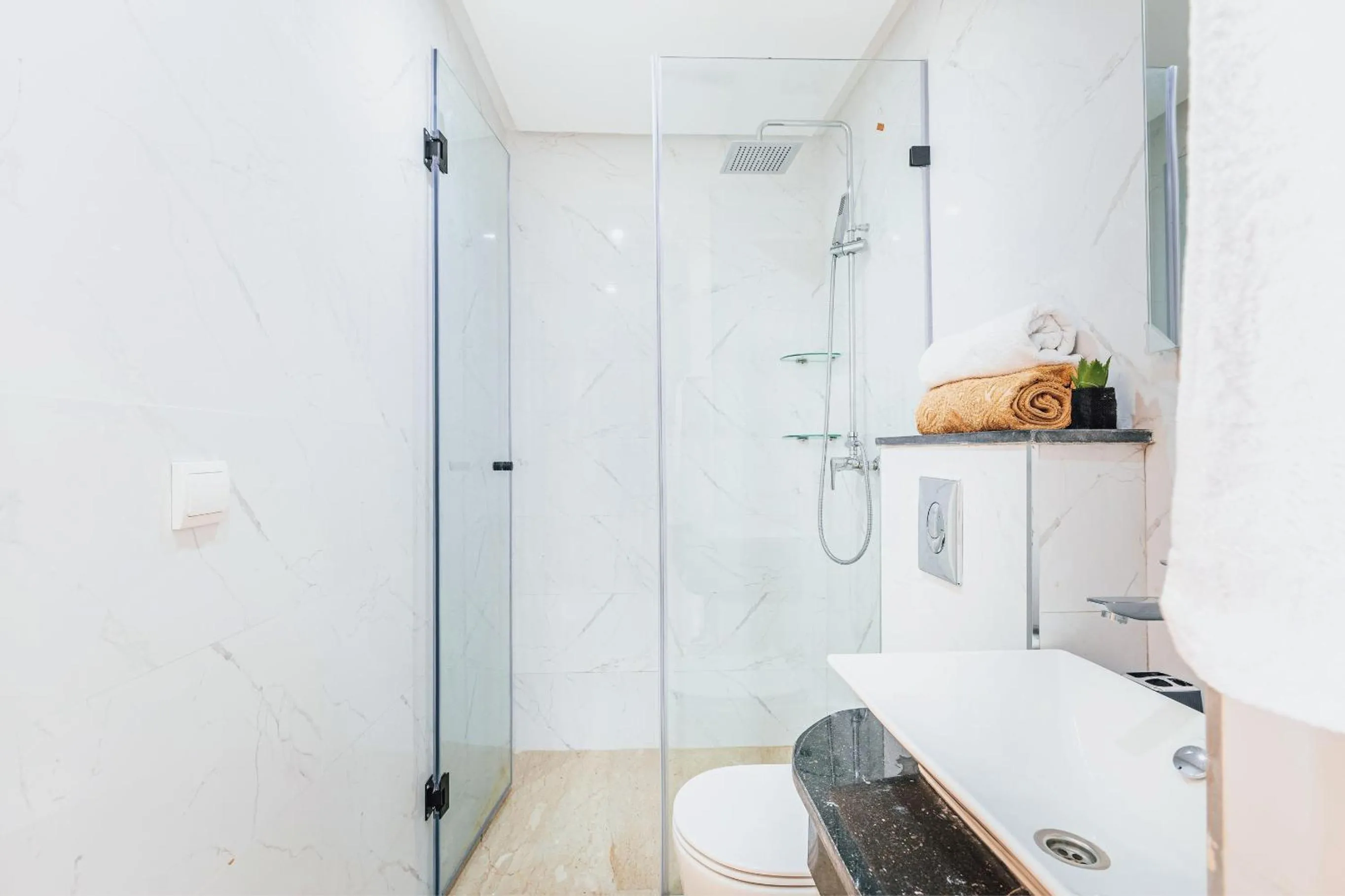 Shower in Migdal Gueliz Apart Hôtel