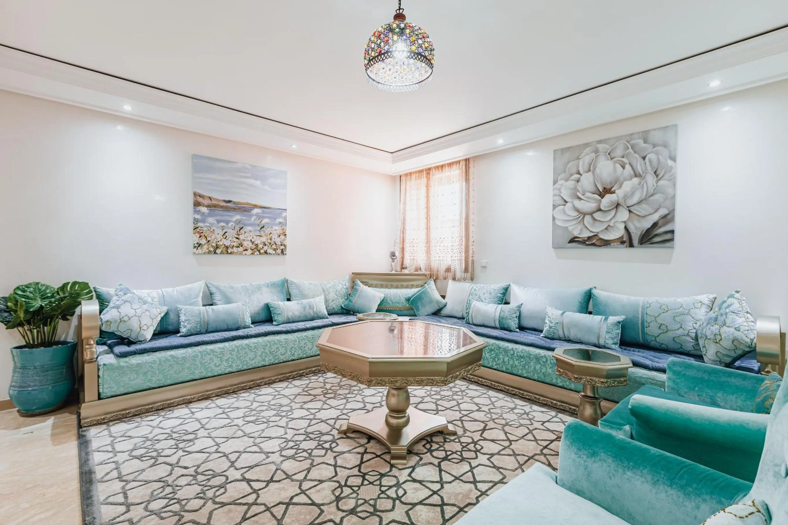 Living room in Migdal Gueliz Apart Hôtel