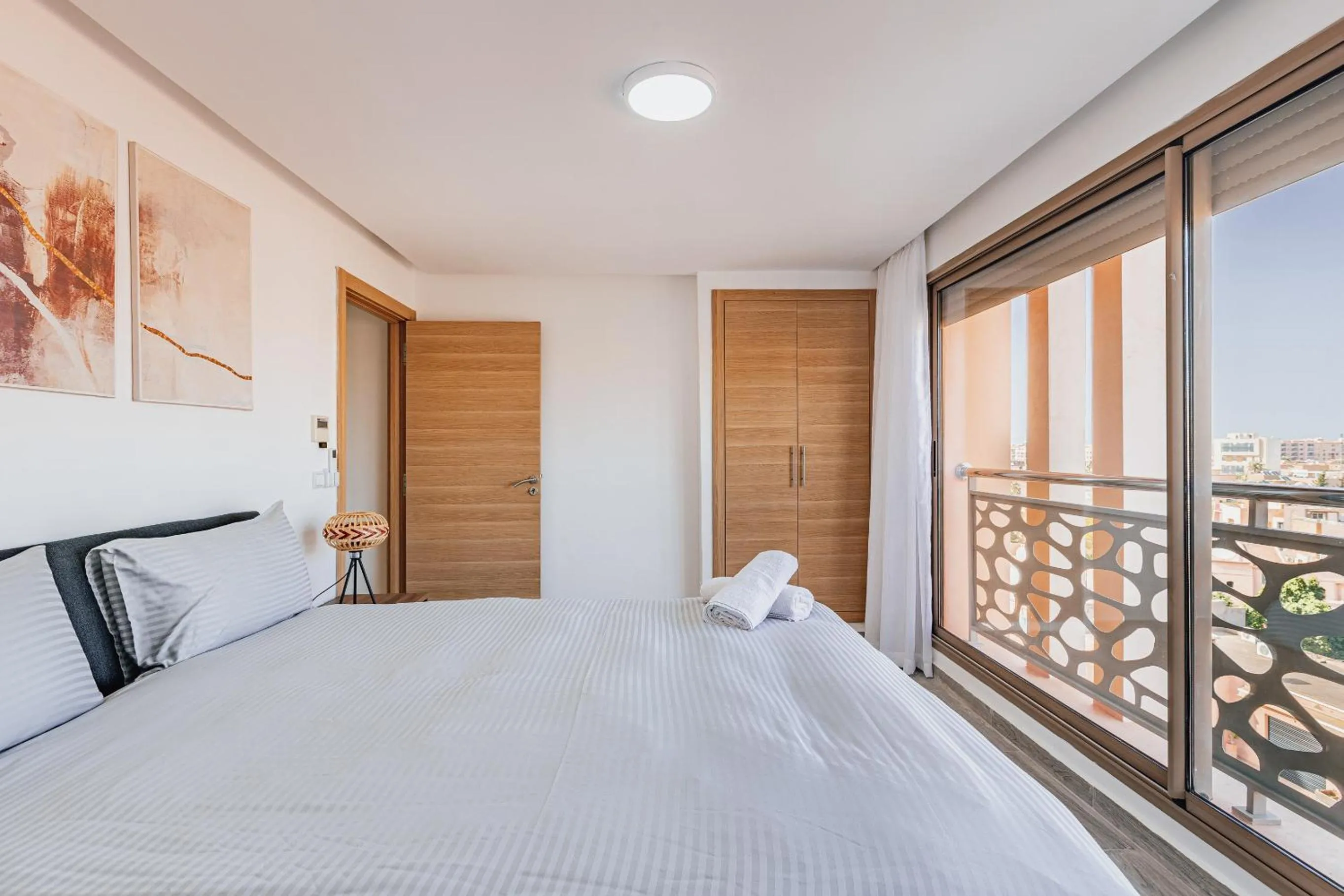 Bed in Migdal Gueliz Apart Hôtel