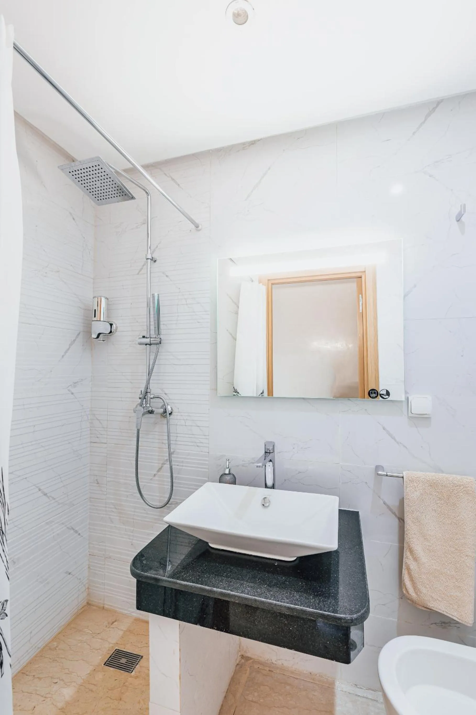 Shower in Migdal Gueliz Apart Hôtel