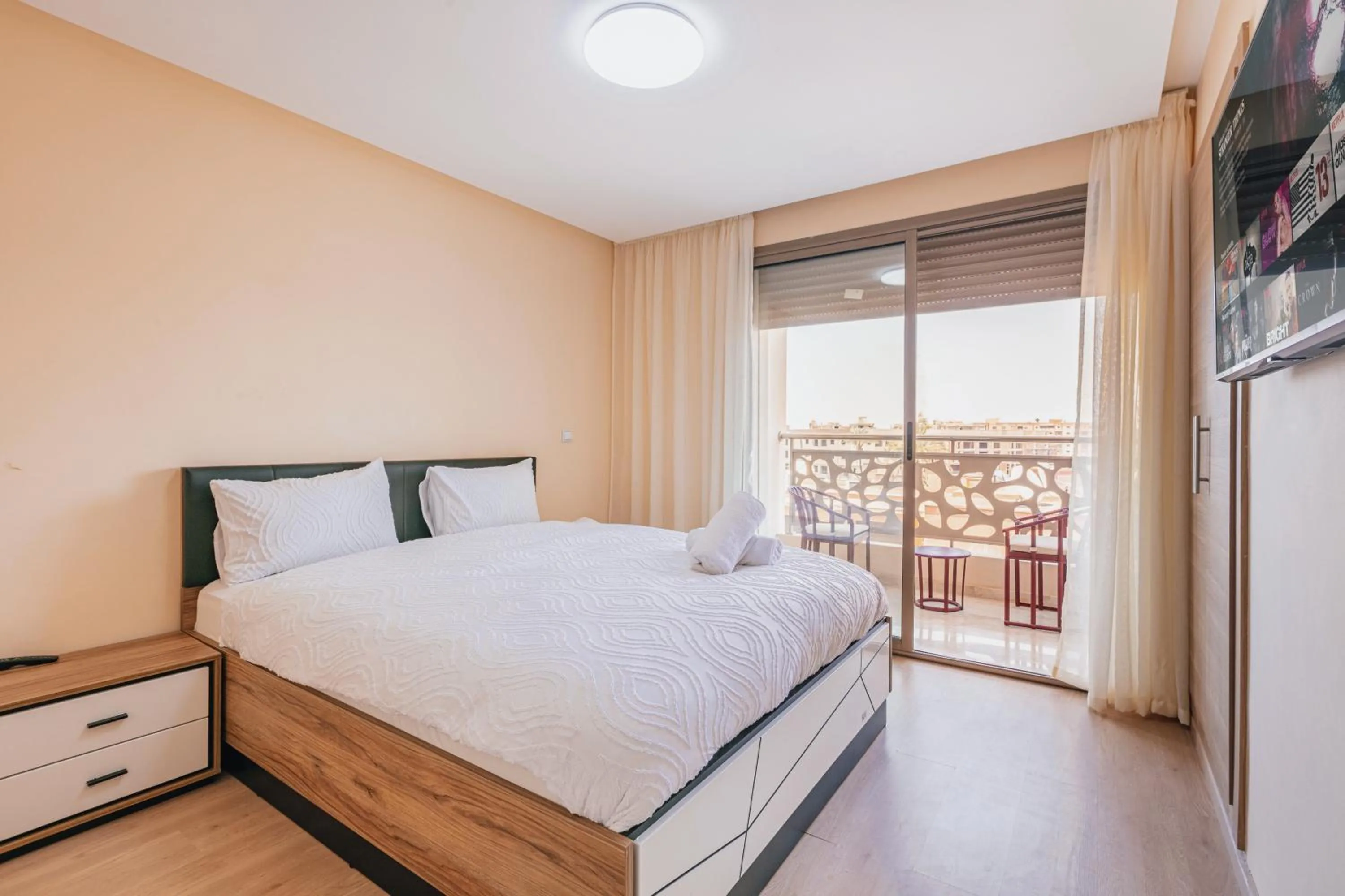 Bed in Migdal Gueliz Apart Hôtel