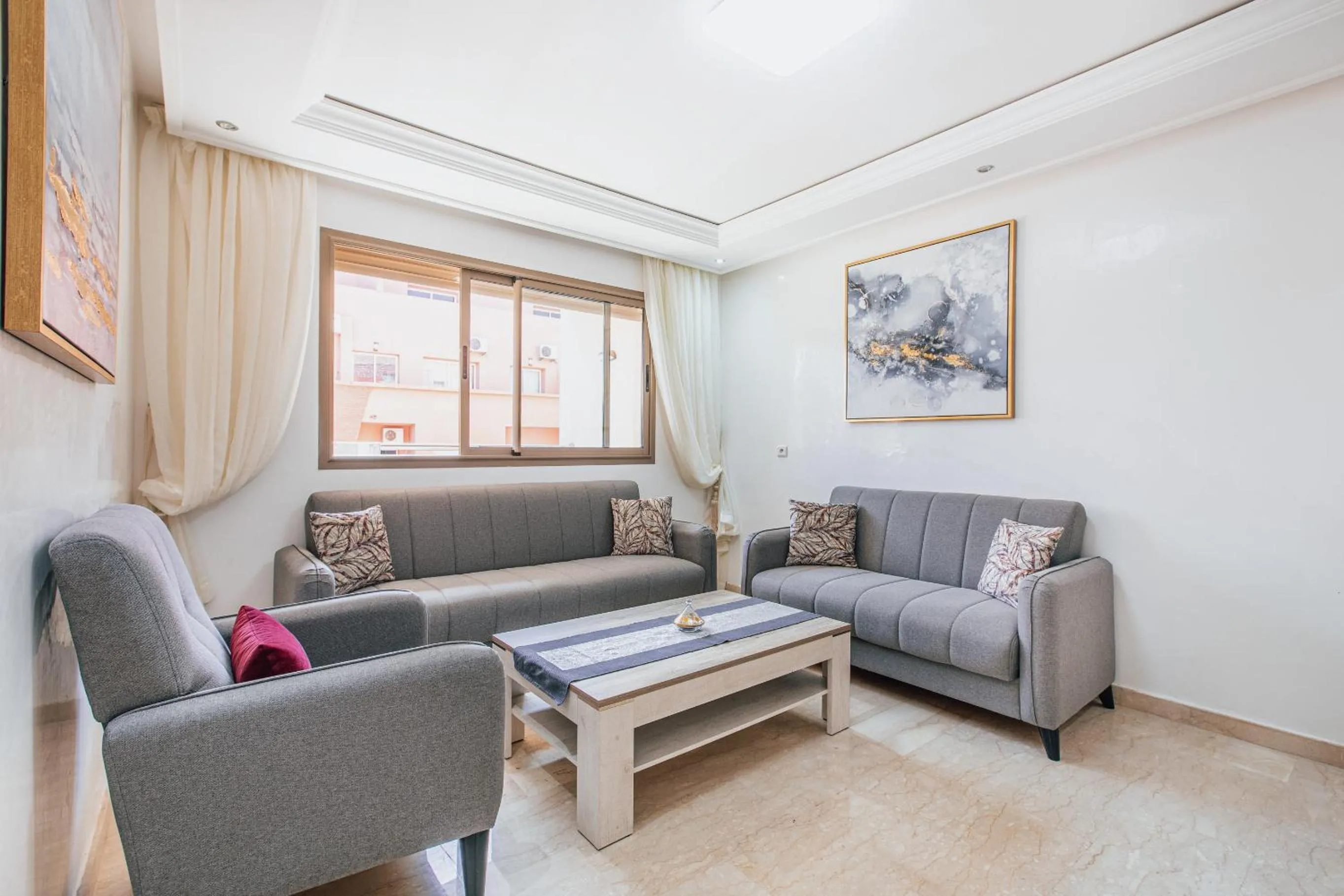Living room in Migdal Gueliz Apart Hôtel