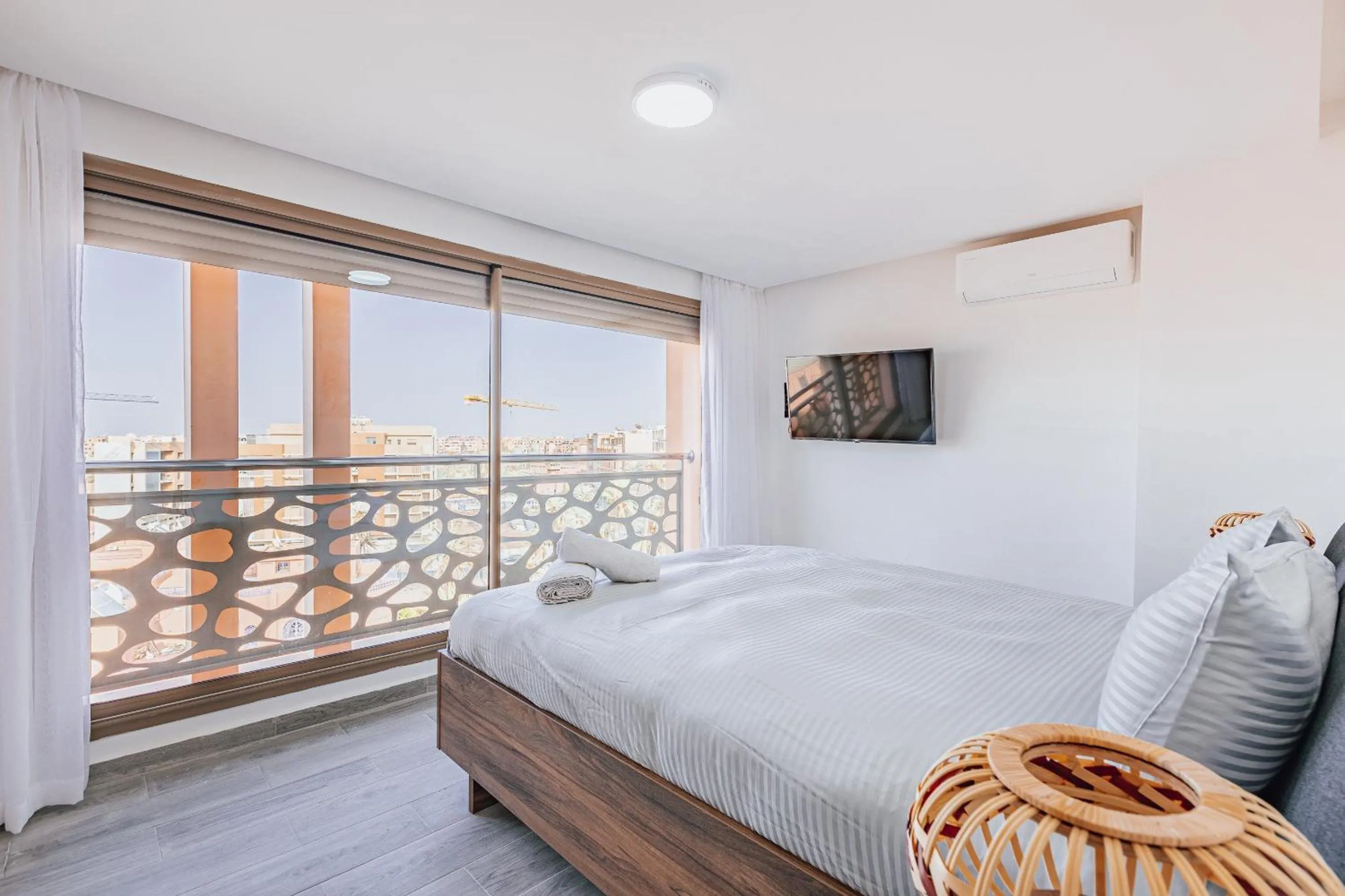 Bed in Migdal Gueliz Apart Hôtel