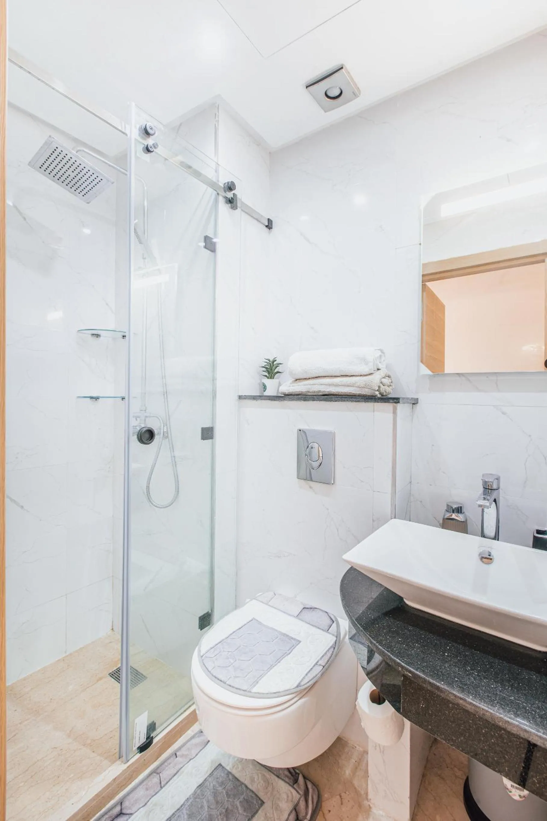Shower in Migdal Gueliz Apart Hôtel