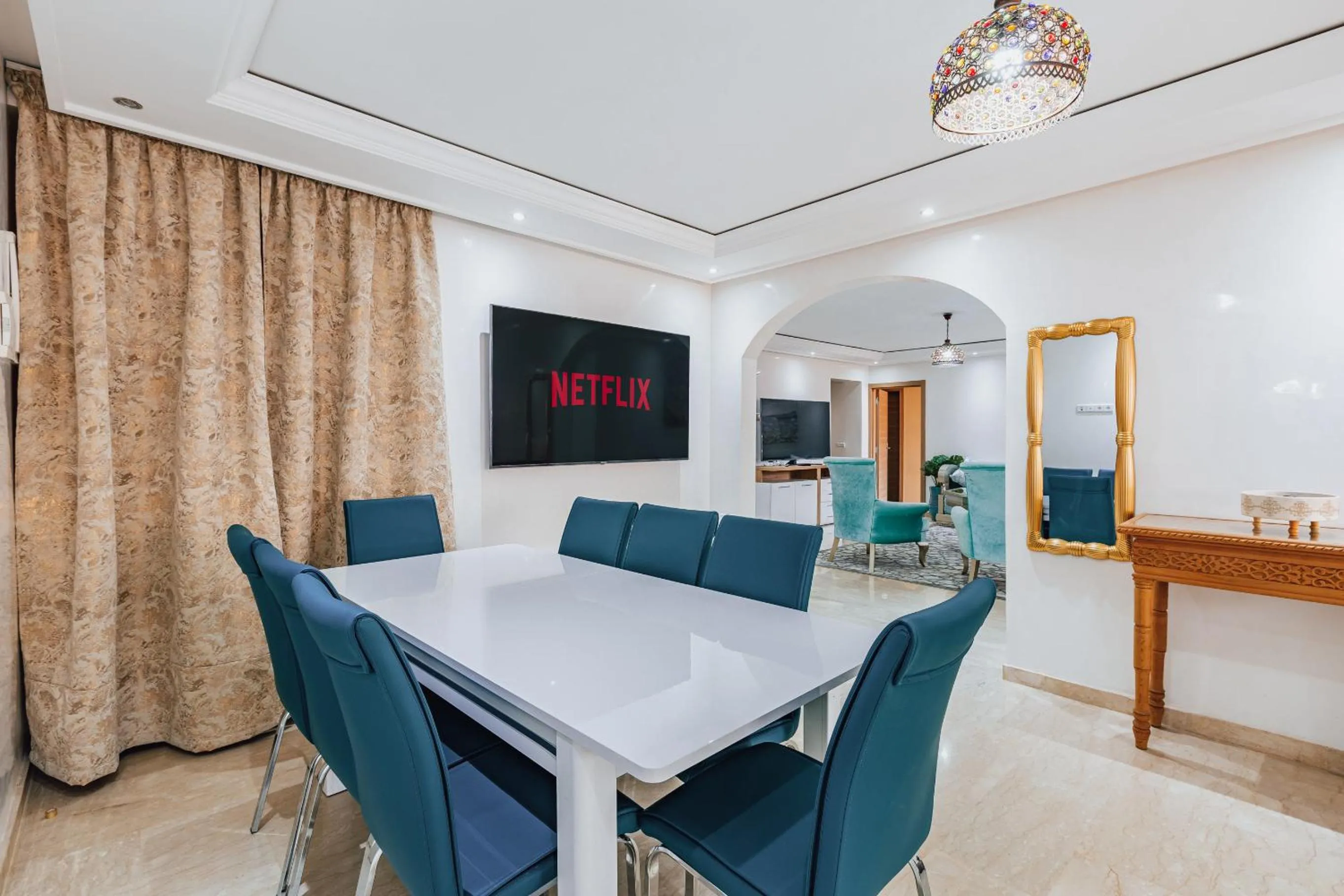 TV and multimedia in Migdal Gueliz Apart Hôtel