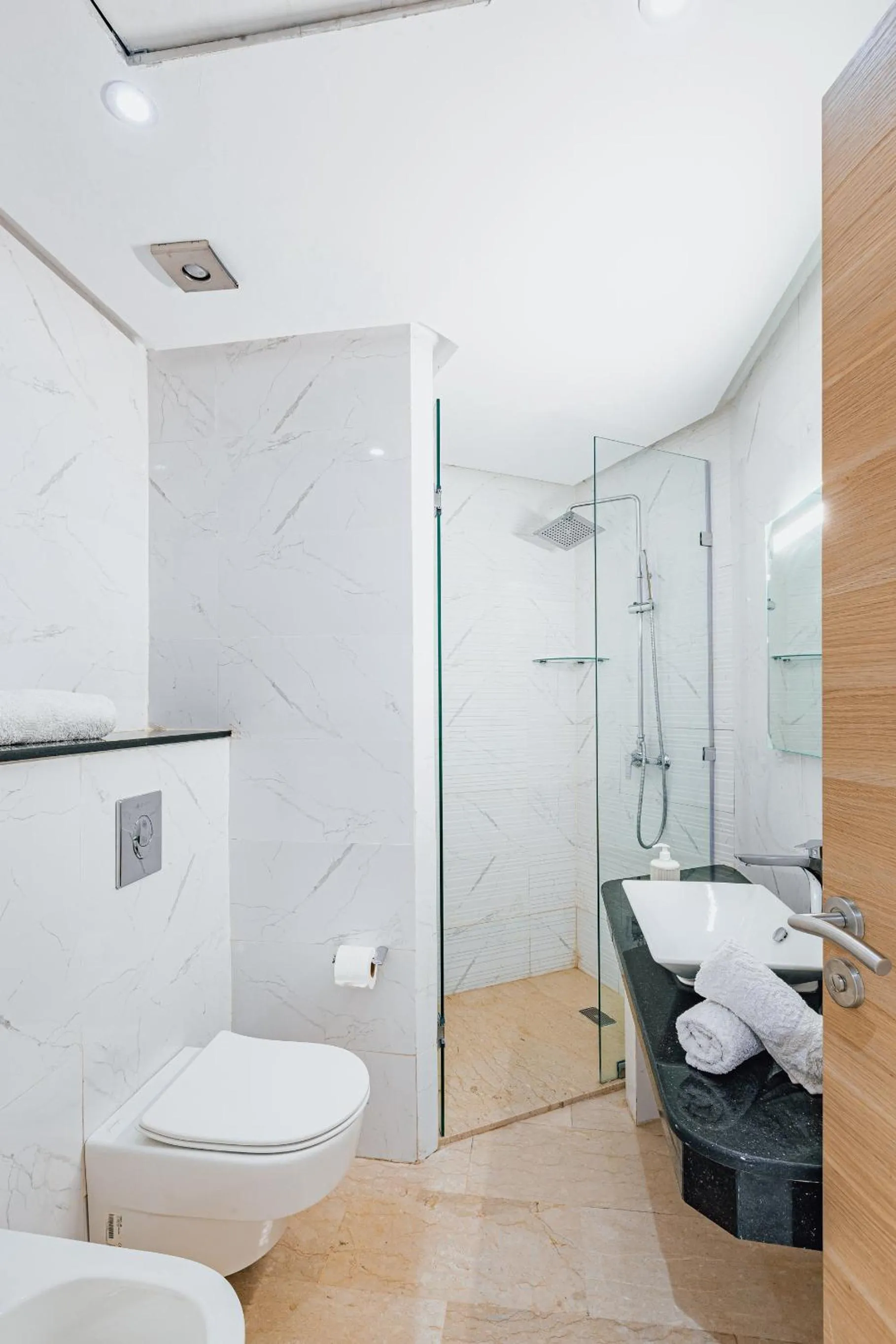 Shower in Migdal Gueliz Apart Hôtel