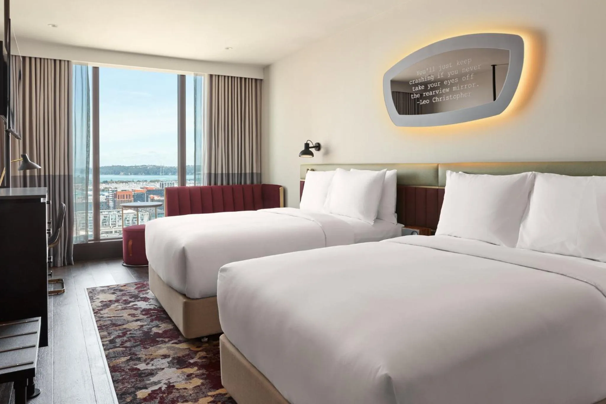 Photo of the whole room, Bed in Hotel Indigo Auckland by IHG