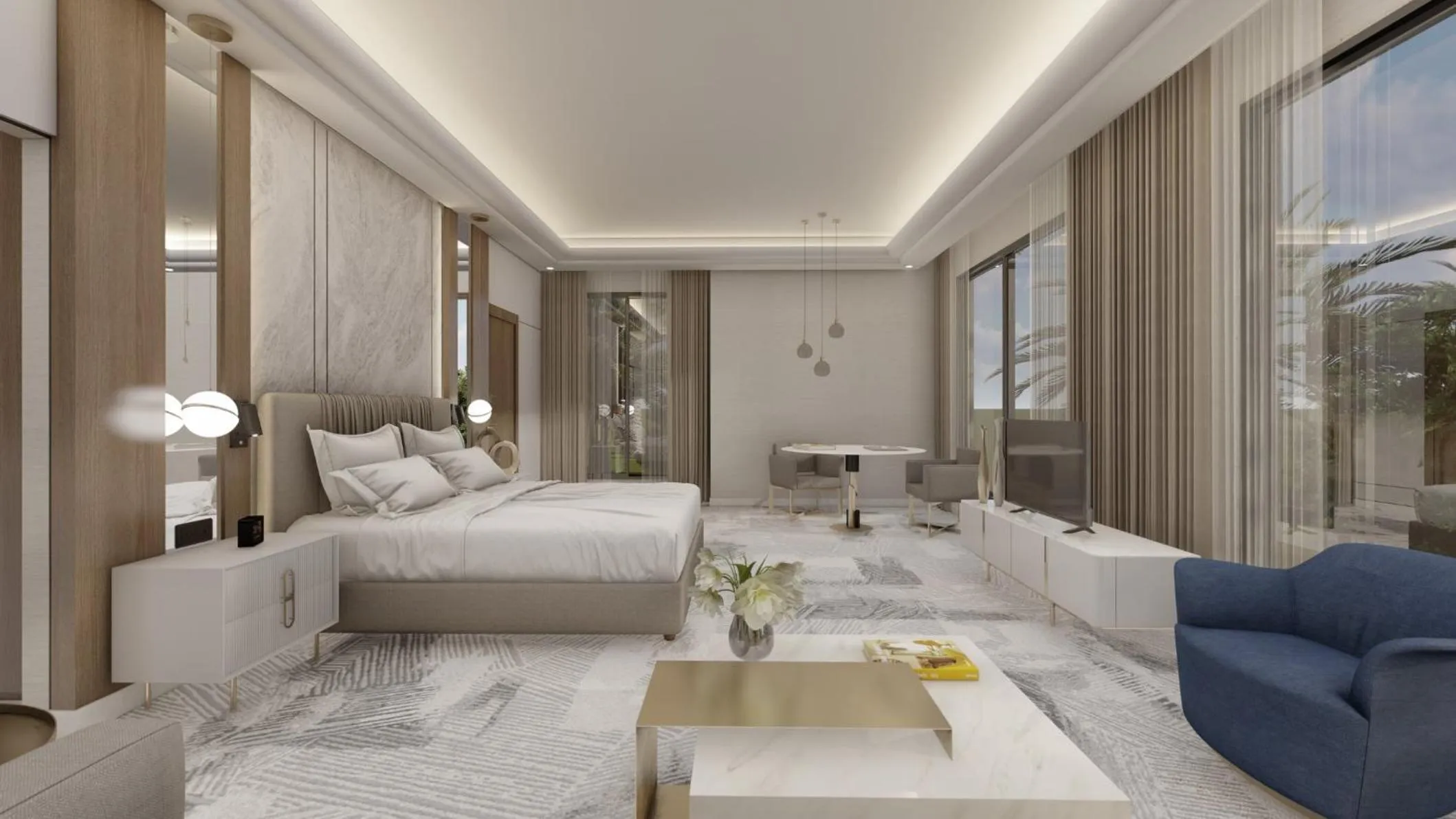 Photo of the whole room, Bed in voco Jeddah Gate by IHG