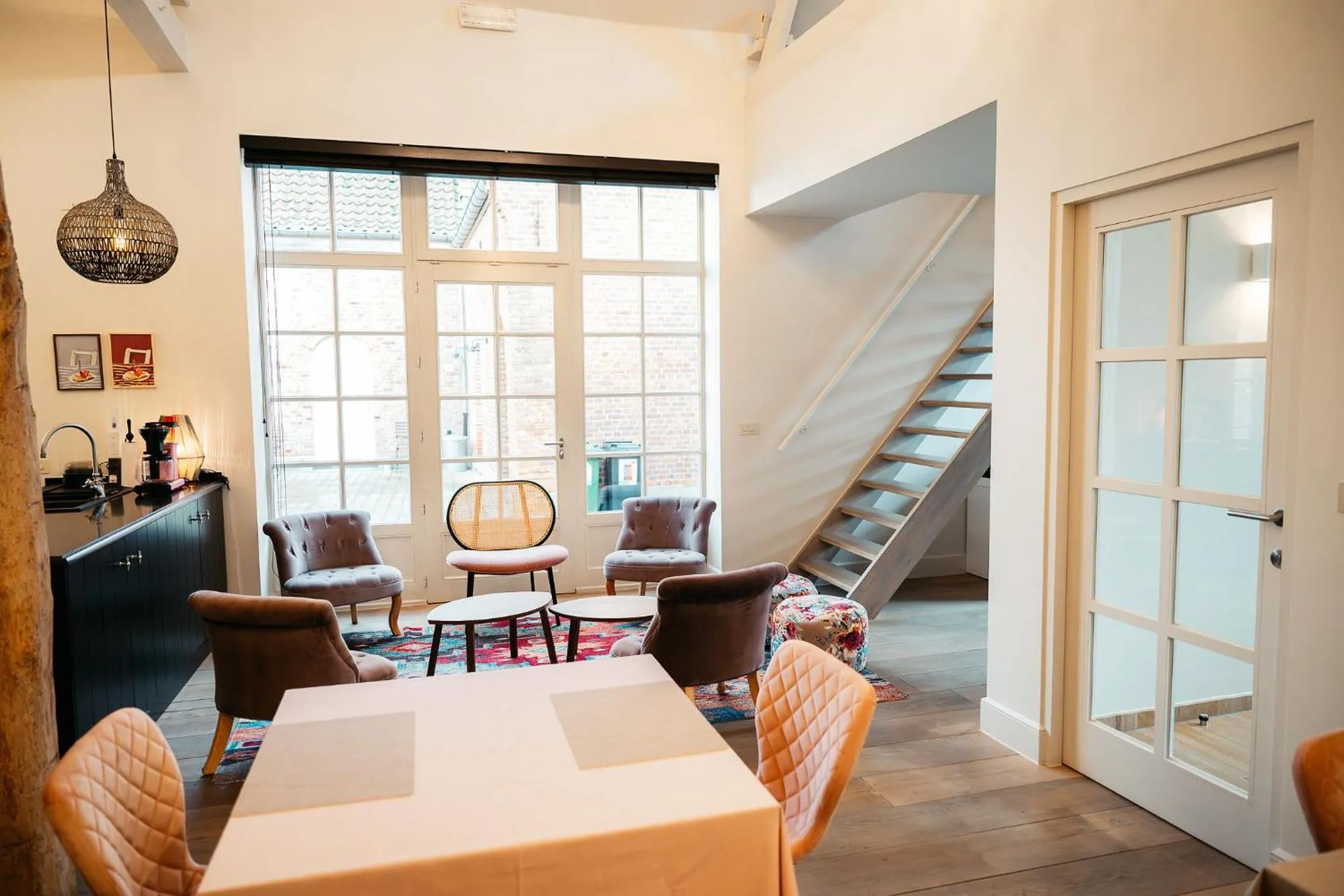 Seating area in B&B Anna-Grace