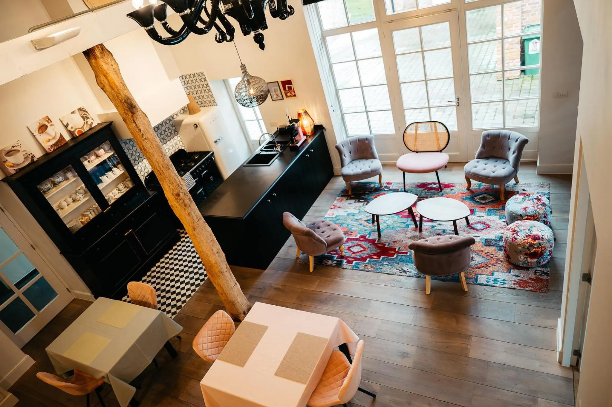 Seating area in B&B Anna-Grace