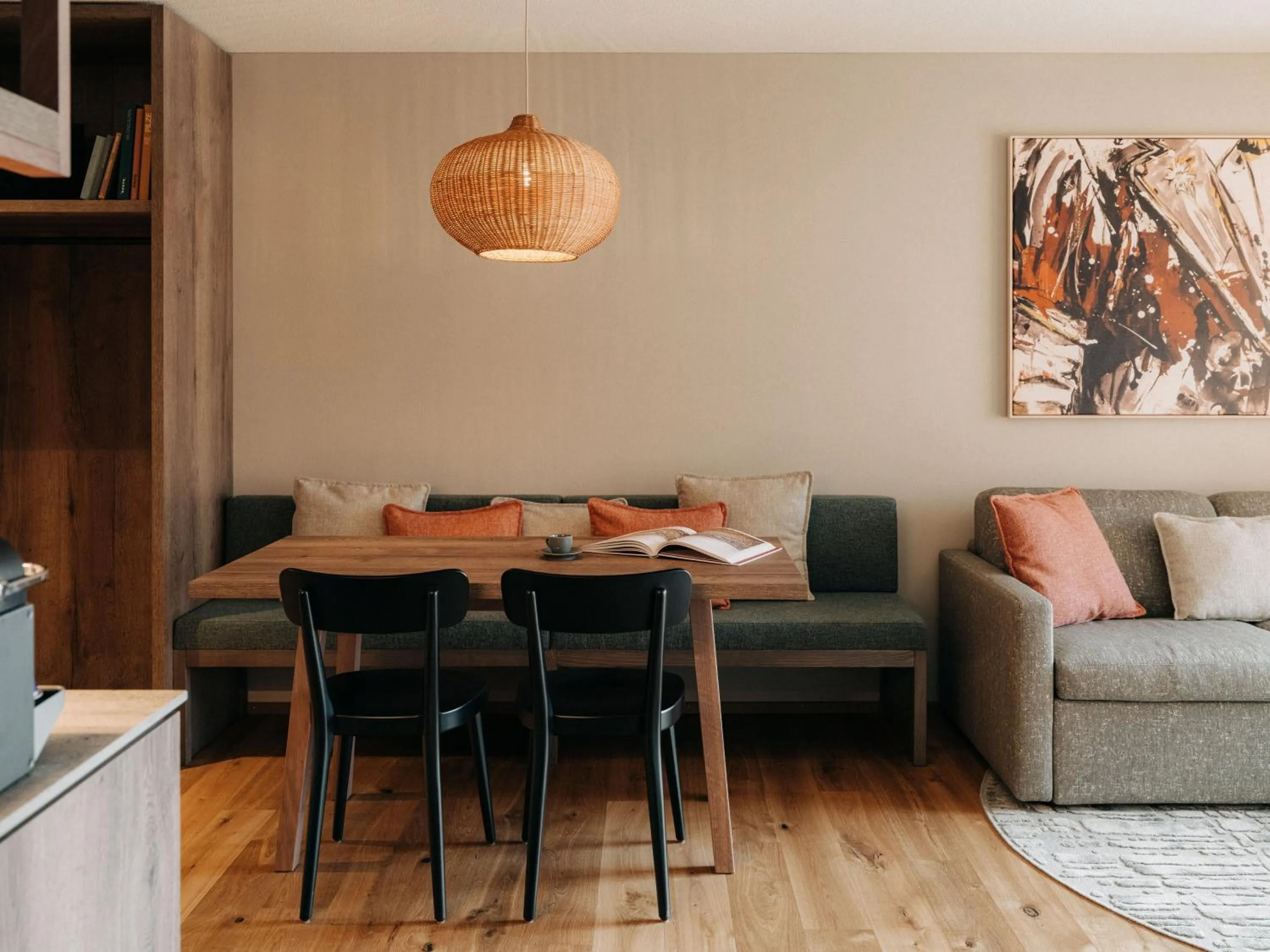 Seating area in KURVE Apartments & Lounge