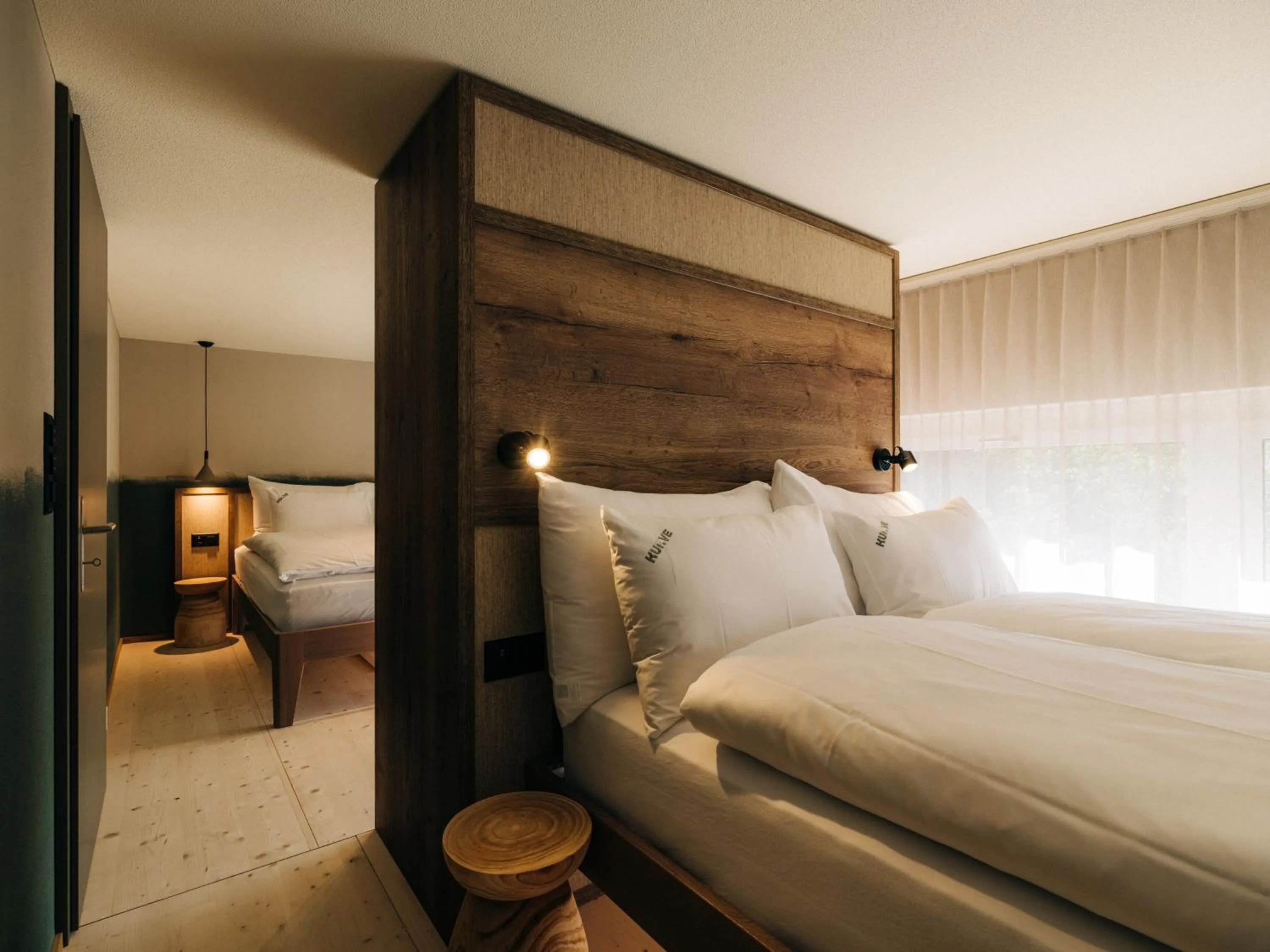 Bed in KURVE Apartments & Lounge