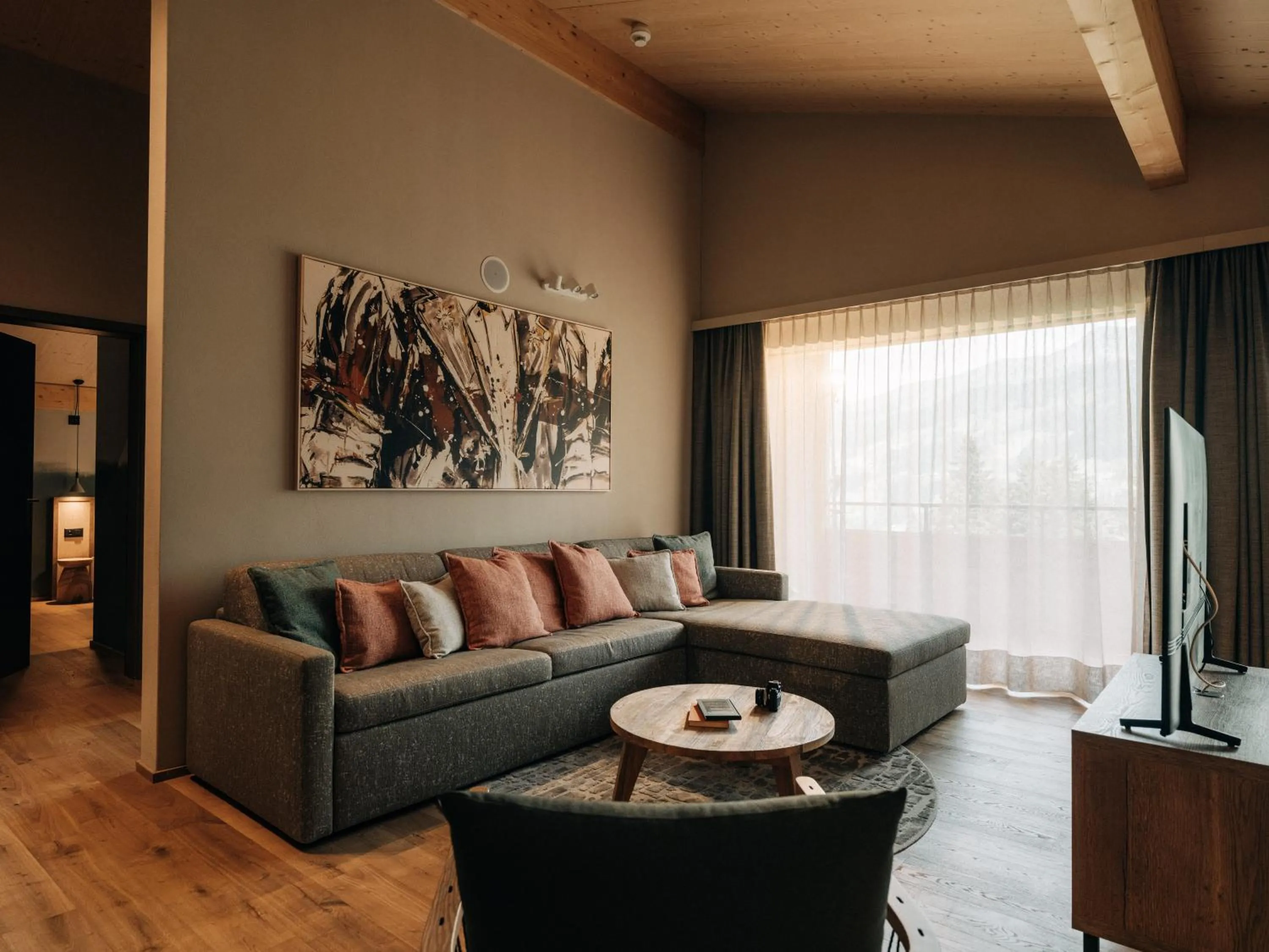 Living room in KURVE Apartments & Lounge