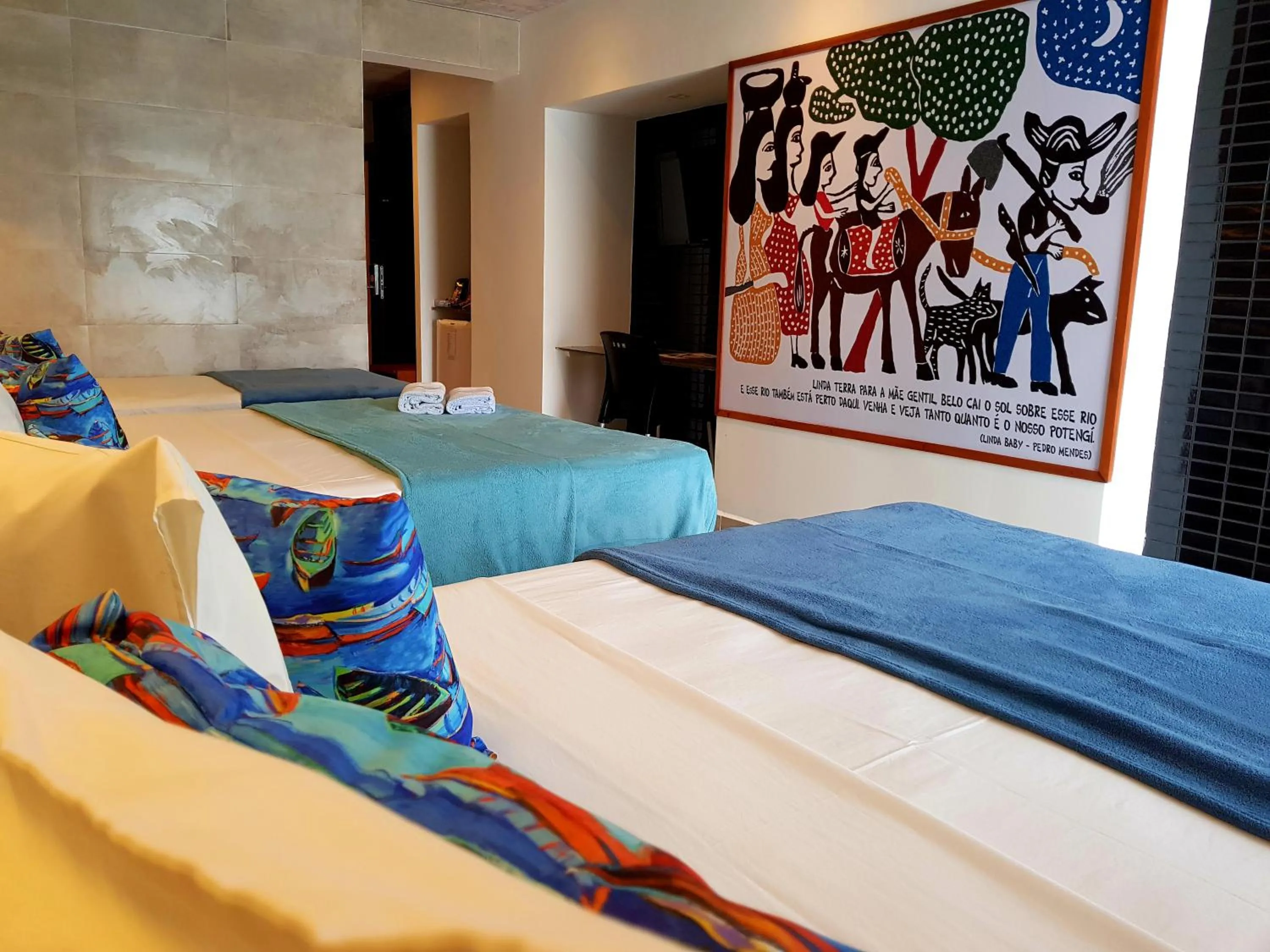 Bed in GoldMen Vila do Mar Natal