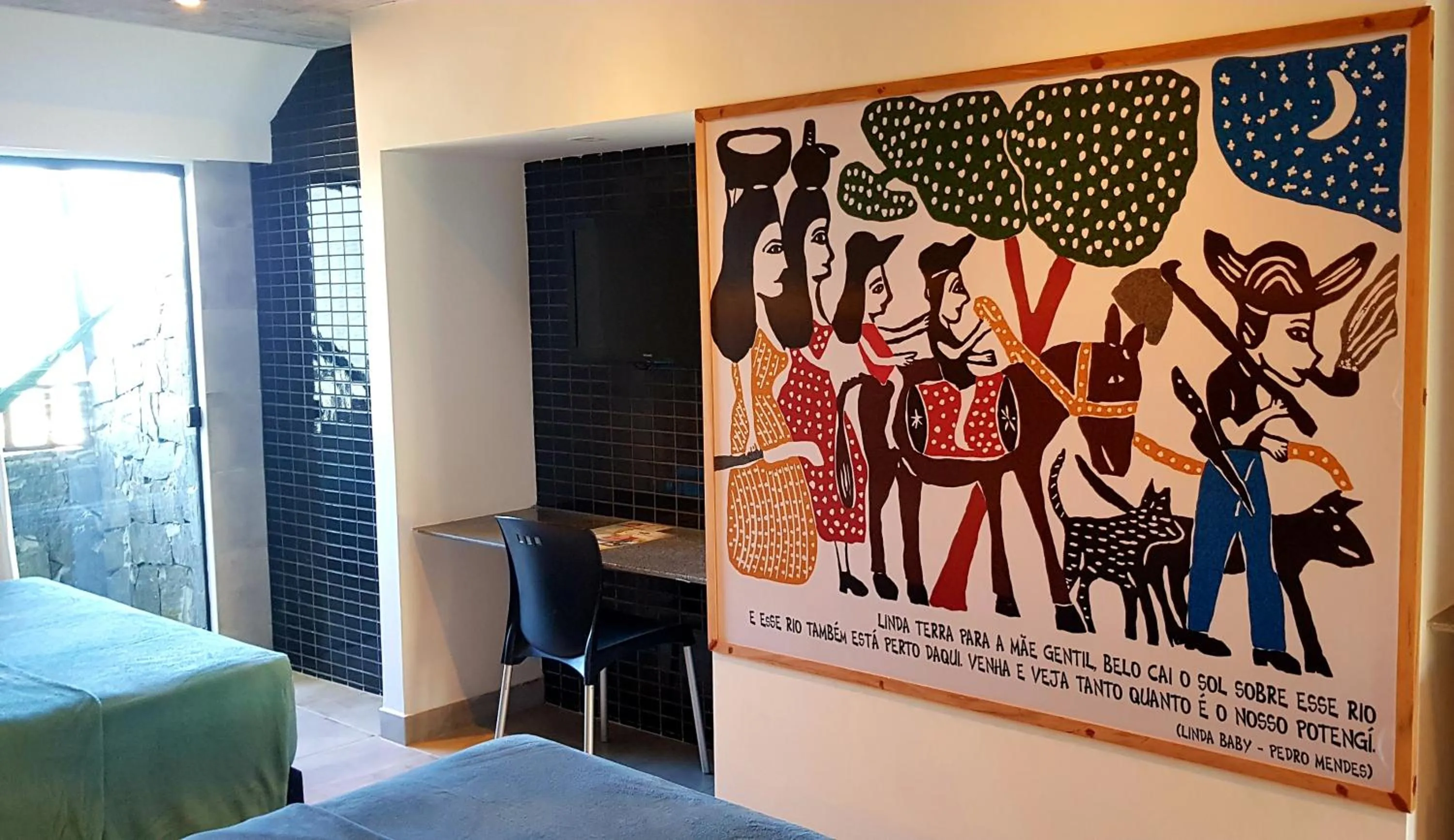 TV and multimedia, Bed in GoldMen Vila do Mar Natal