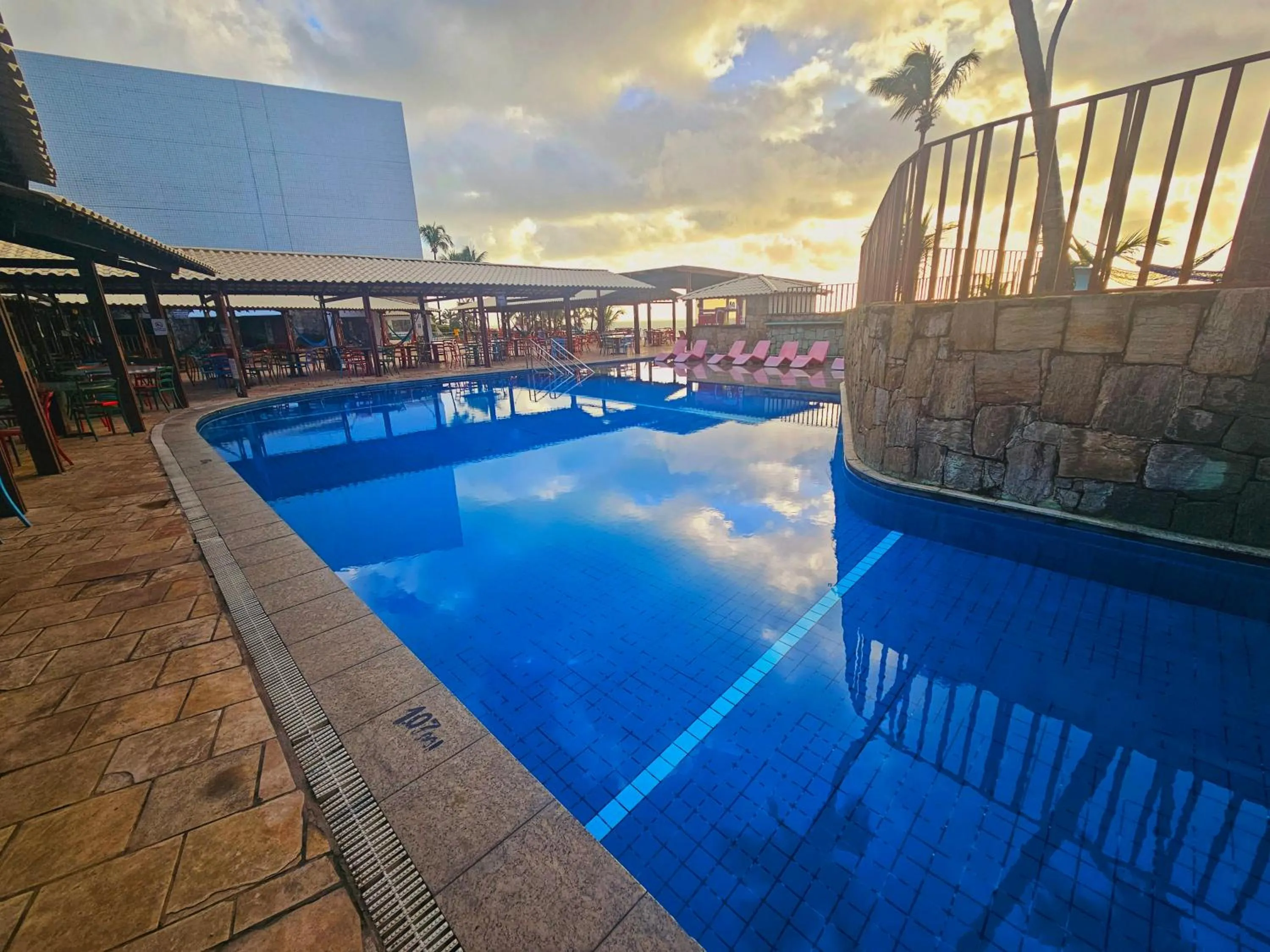 Swimming pool in GoldMen Vila do Mar Natal