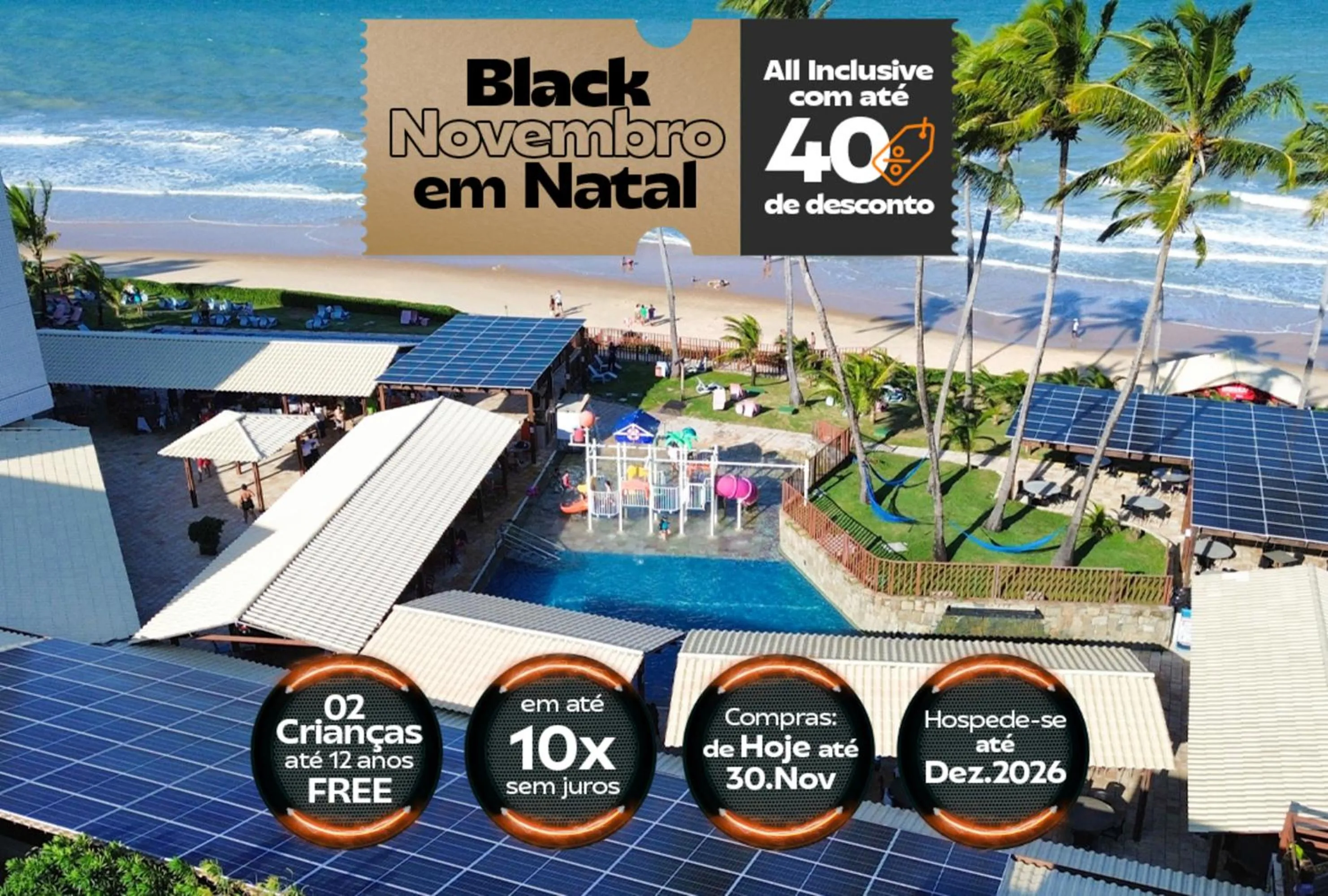 Swimming pool in GoldMen Vila do Mar Natal