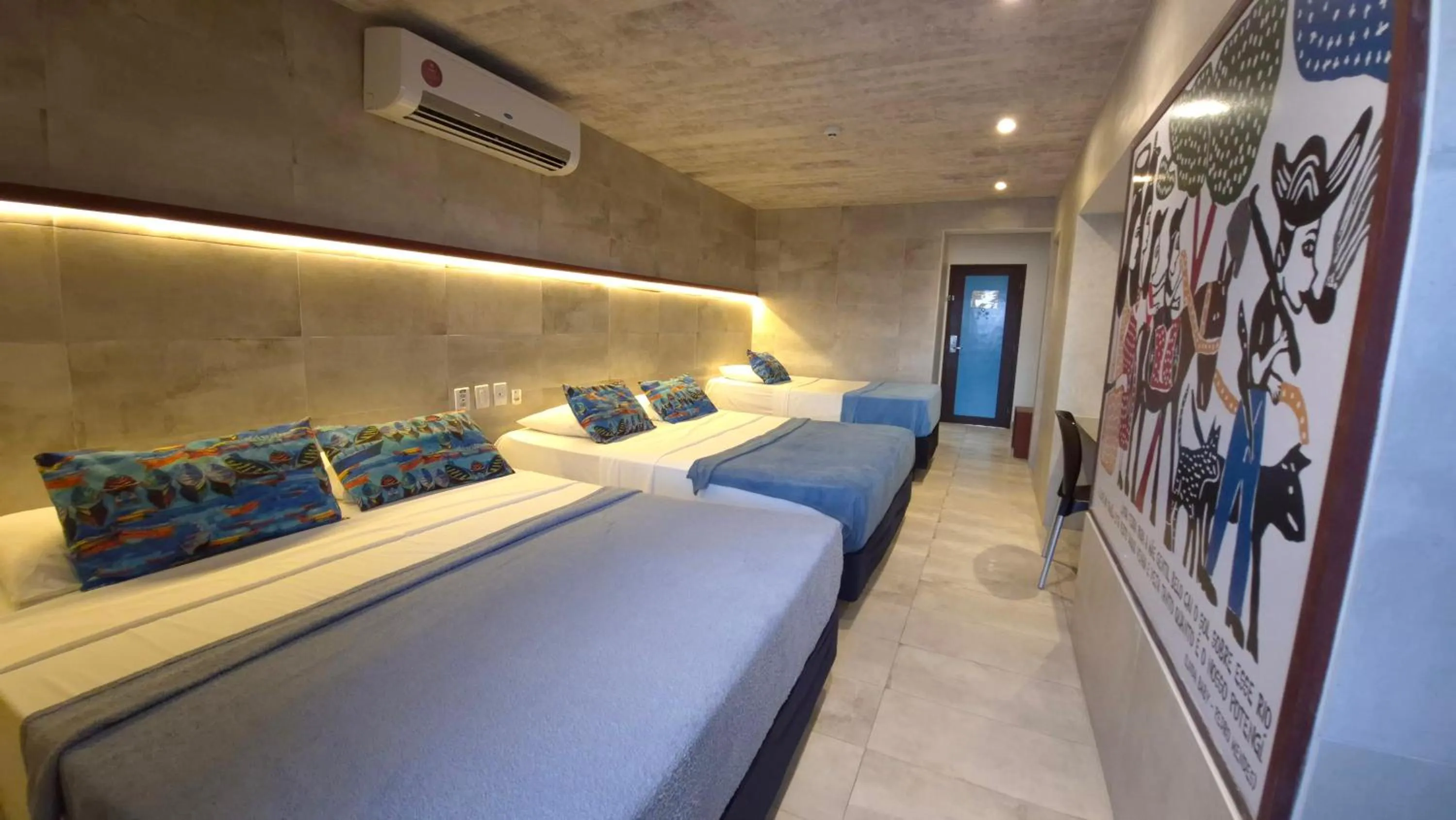 Bed in GoldMen Vila do Mar Natal