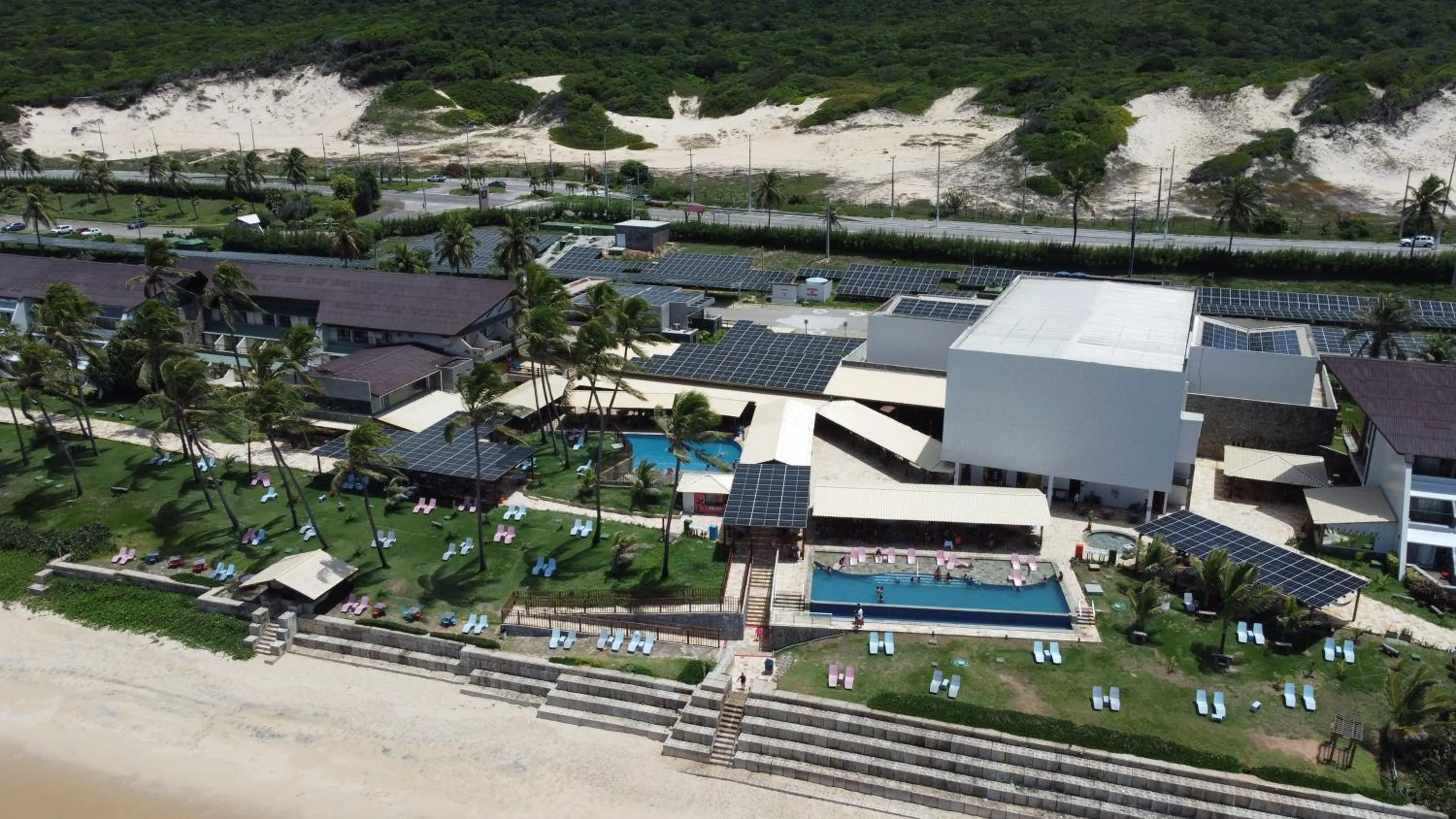 Pool view in GoldMen Vila do Mar Natal