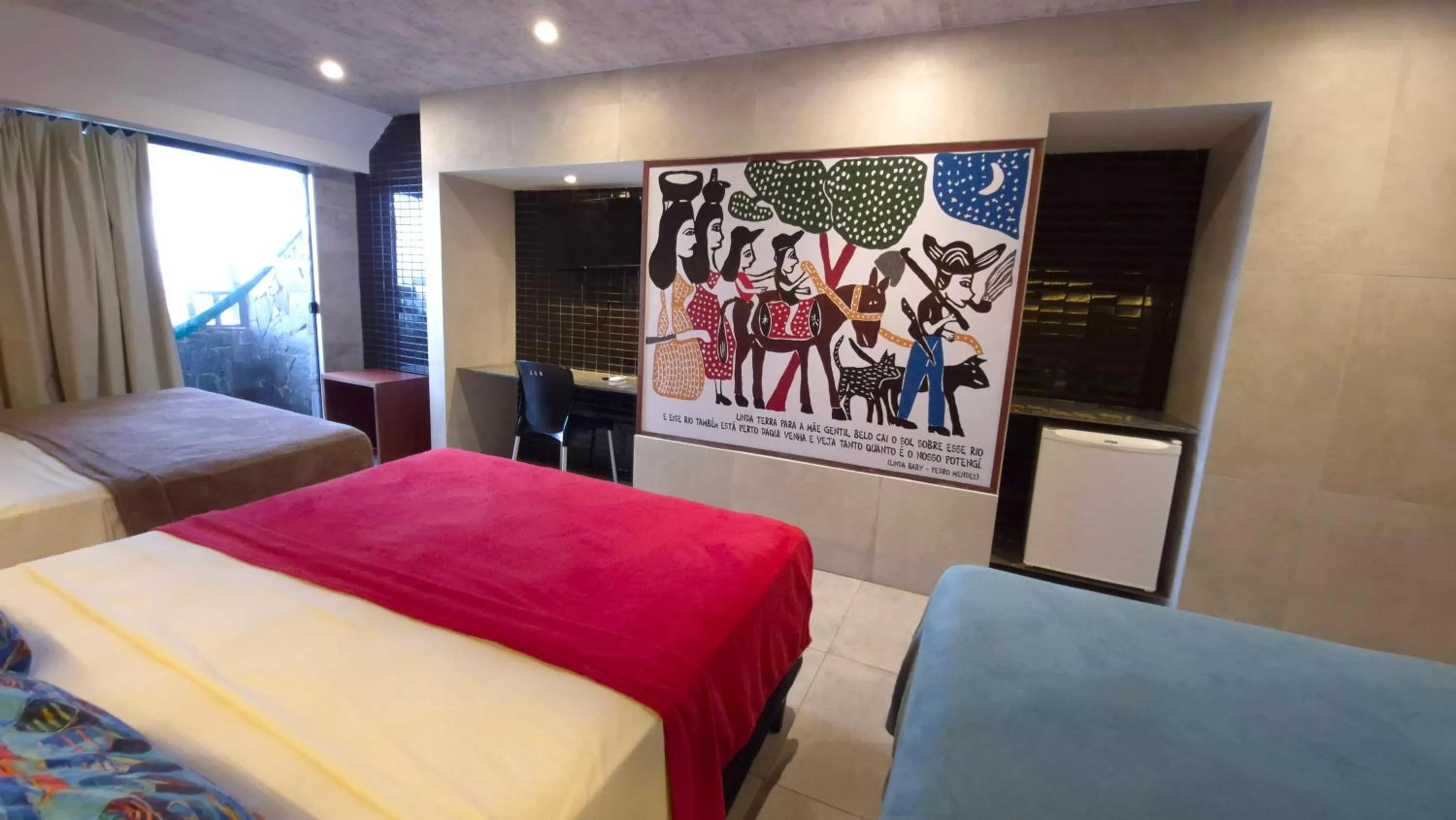 Bed in GoldMen Vila do Mar Natal