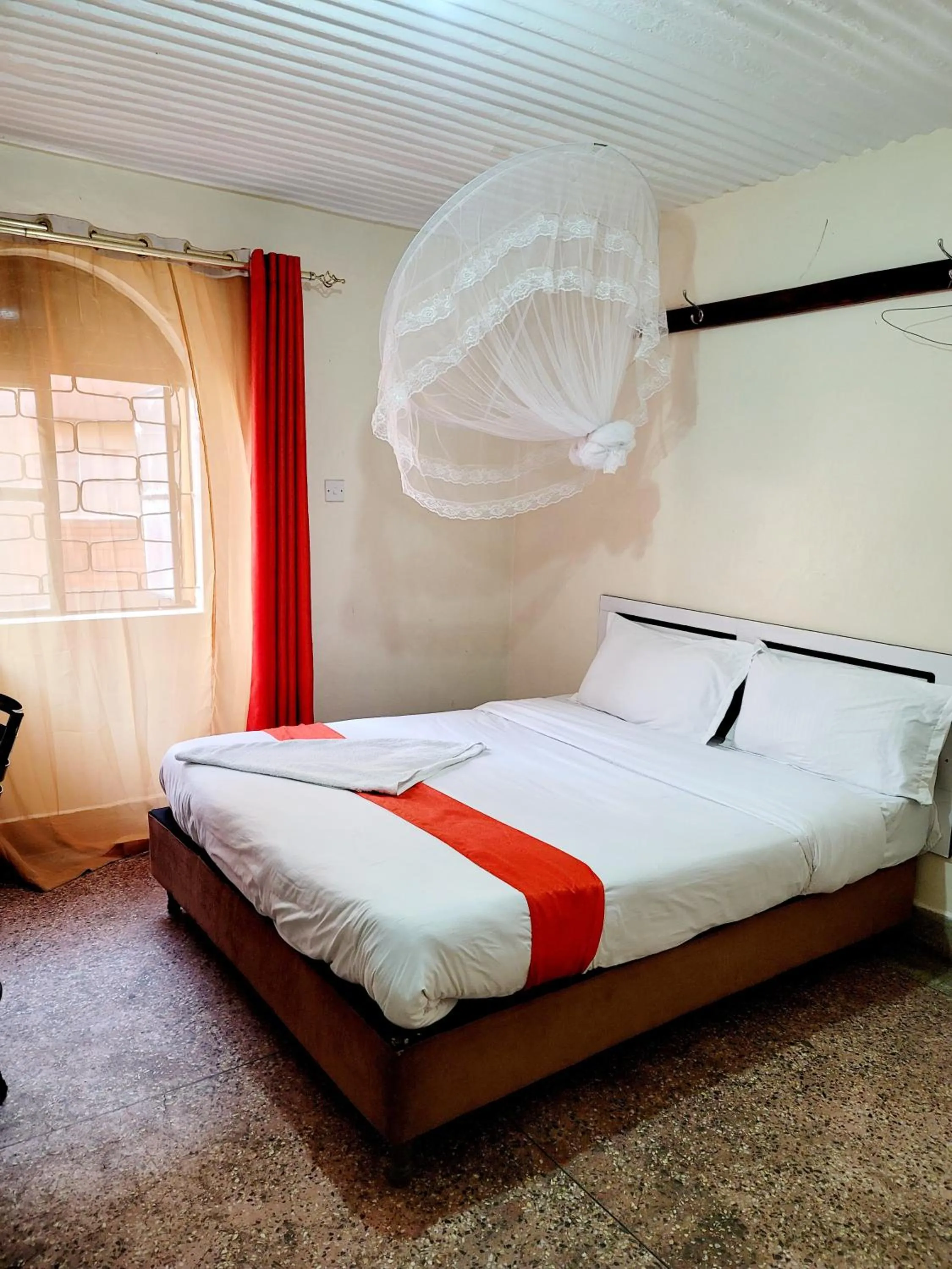 Bed in Nairobi City Space Hotel